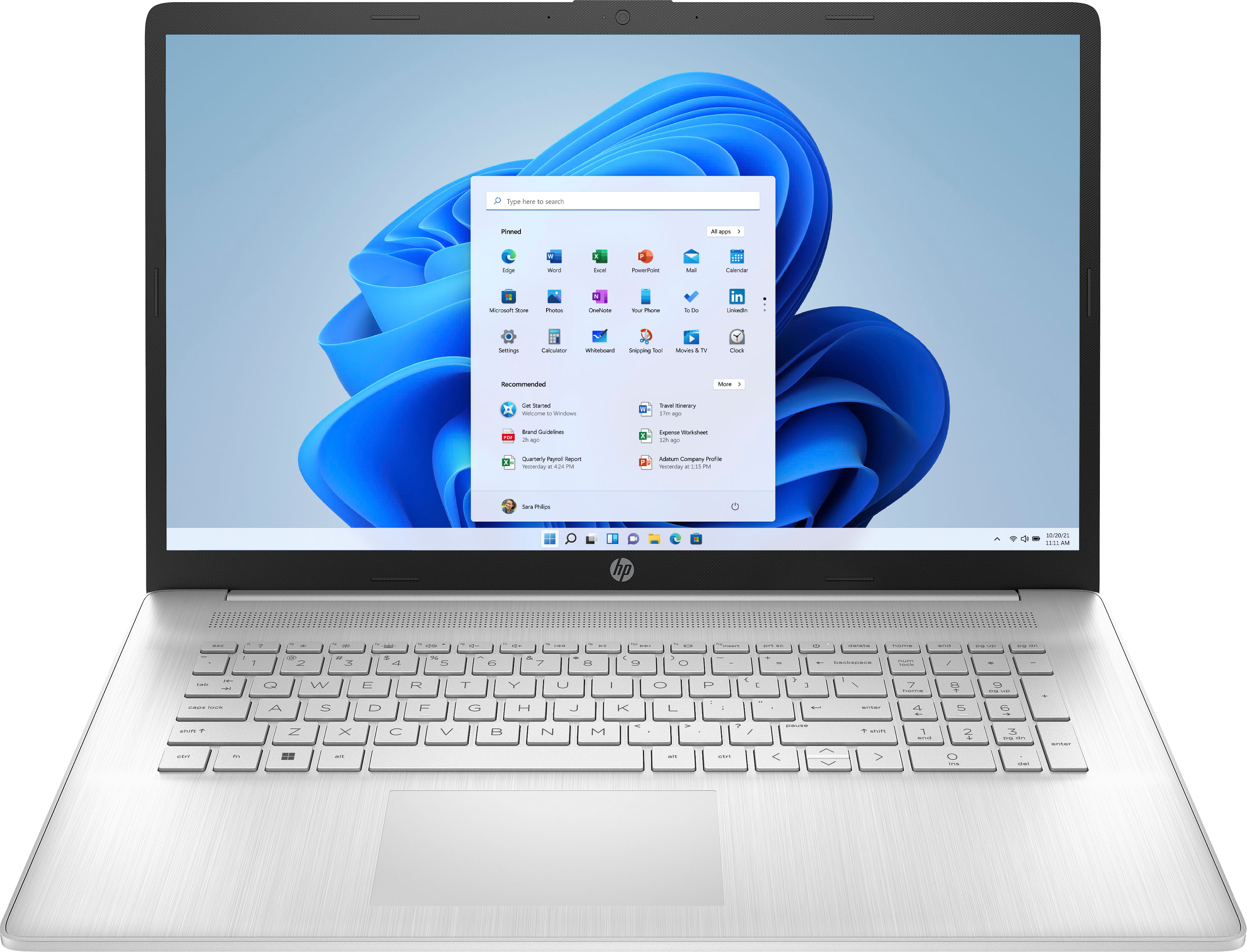 Ordinateurs Portables HP 17-Cp2Xxx Amd Ryzen 5 16 Go Ram 512 Go SSD 17.3"