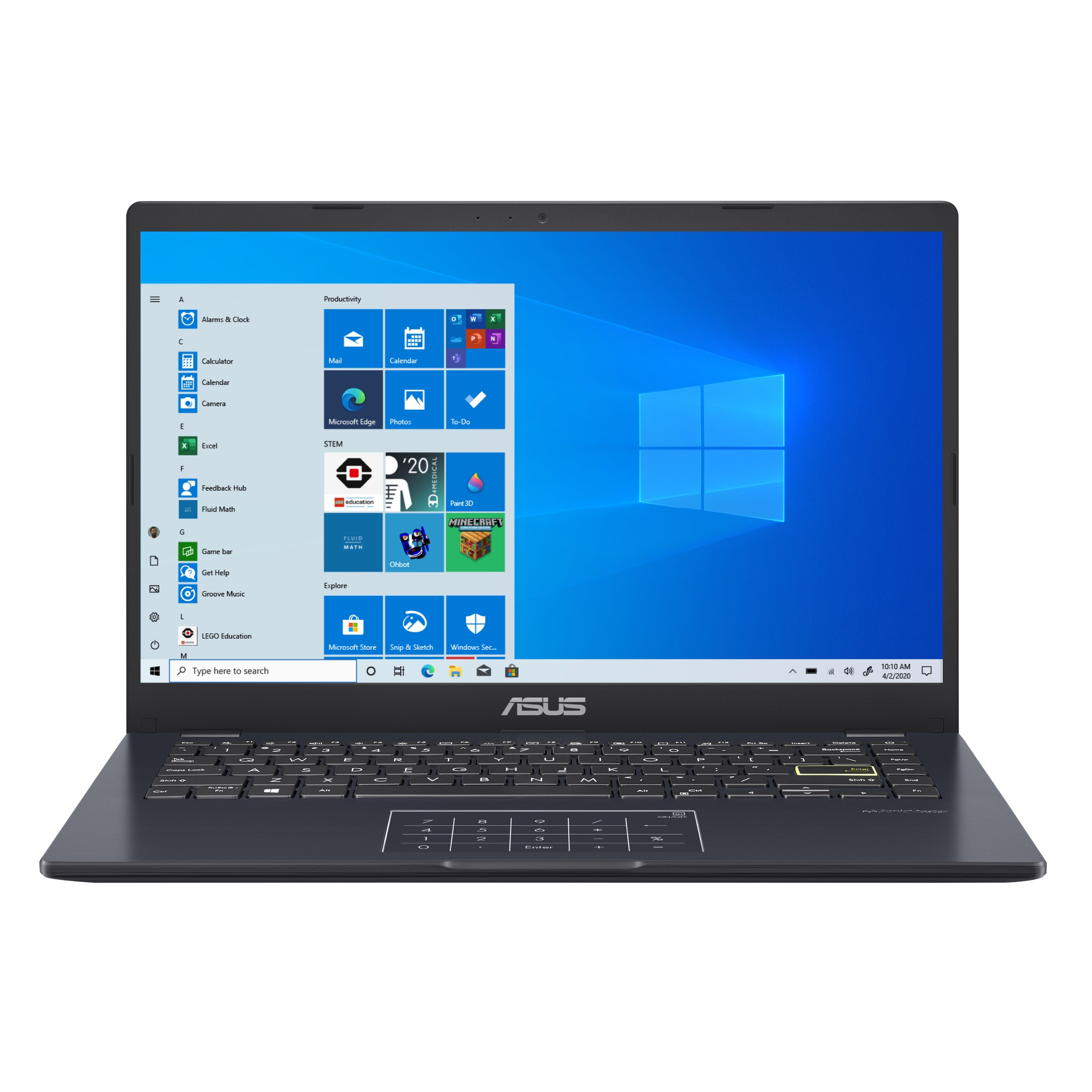 Ordinateurs Portables Asus Vivobook E410Ma-Gj969Ts Intel Celeron 4 Go Ram 63 Go SSD 14"