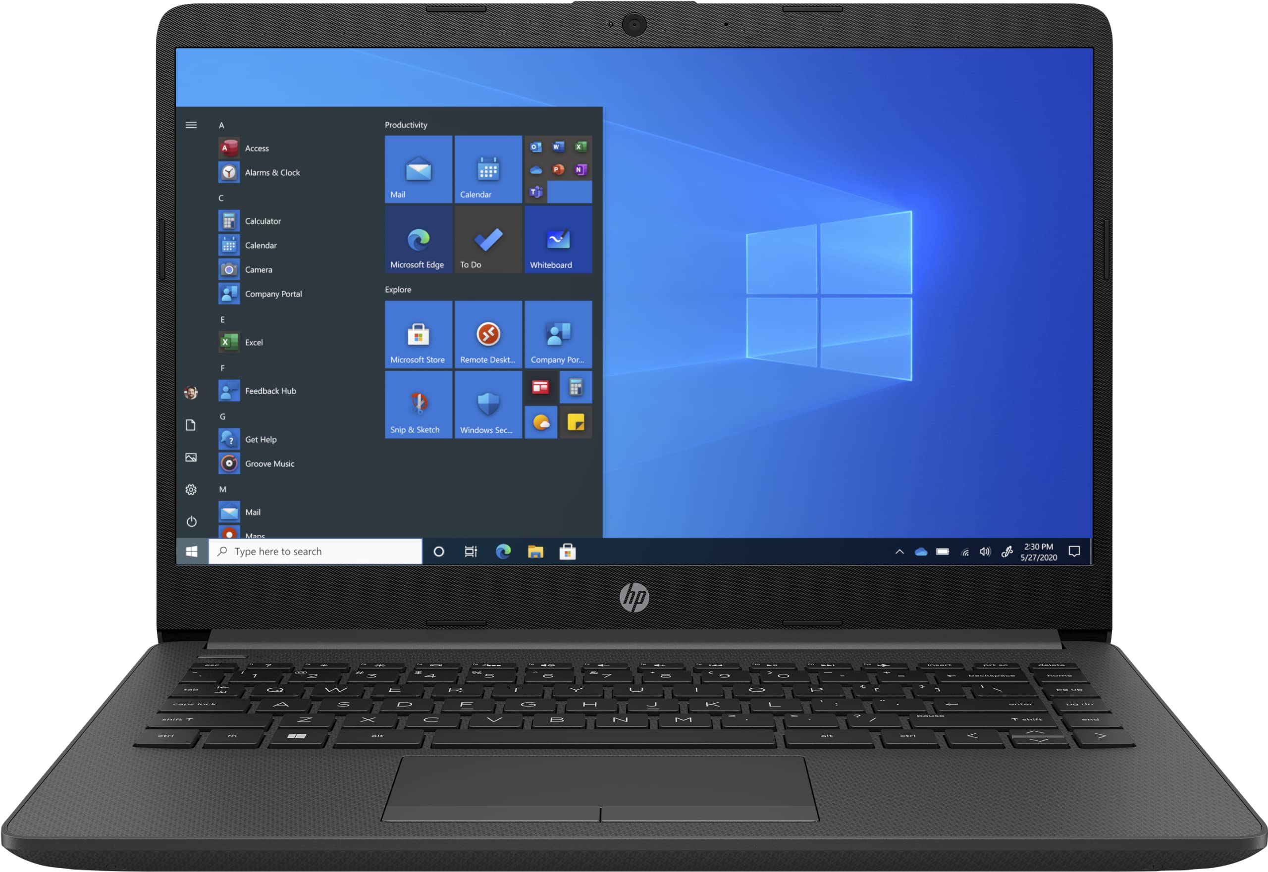 Ordinateurs Portables HP 245 G8 Amd Athlon 4 Go Ram 128 Go SSD 14"