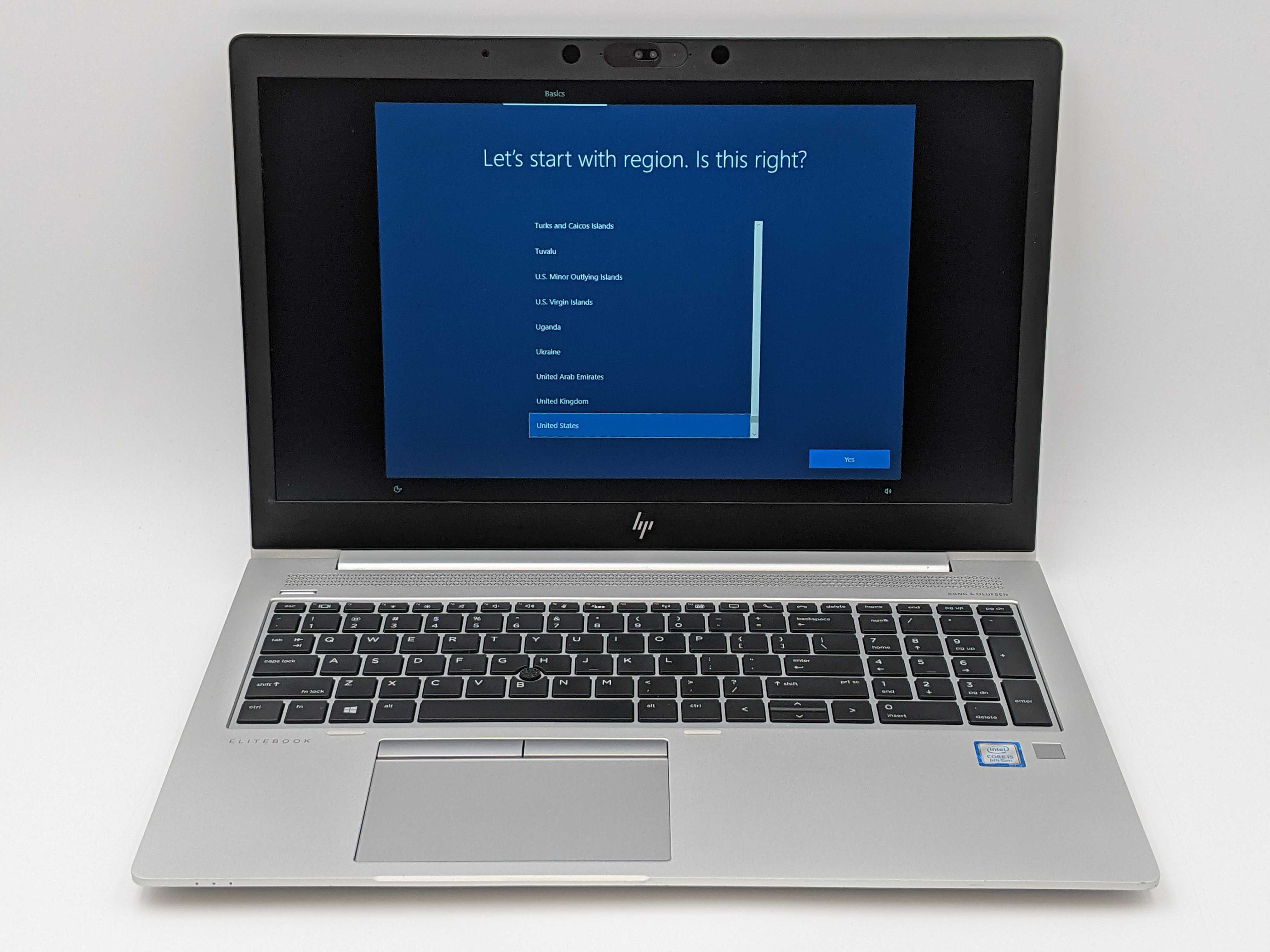 Ordinateurs Portables HP Elitebook 850 G5 i5 16 Go Ram 512 Go SSD 15.4"