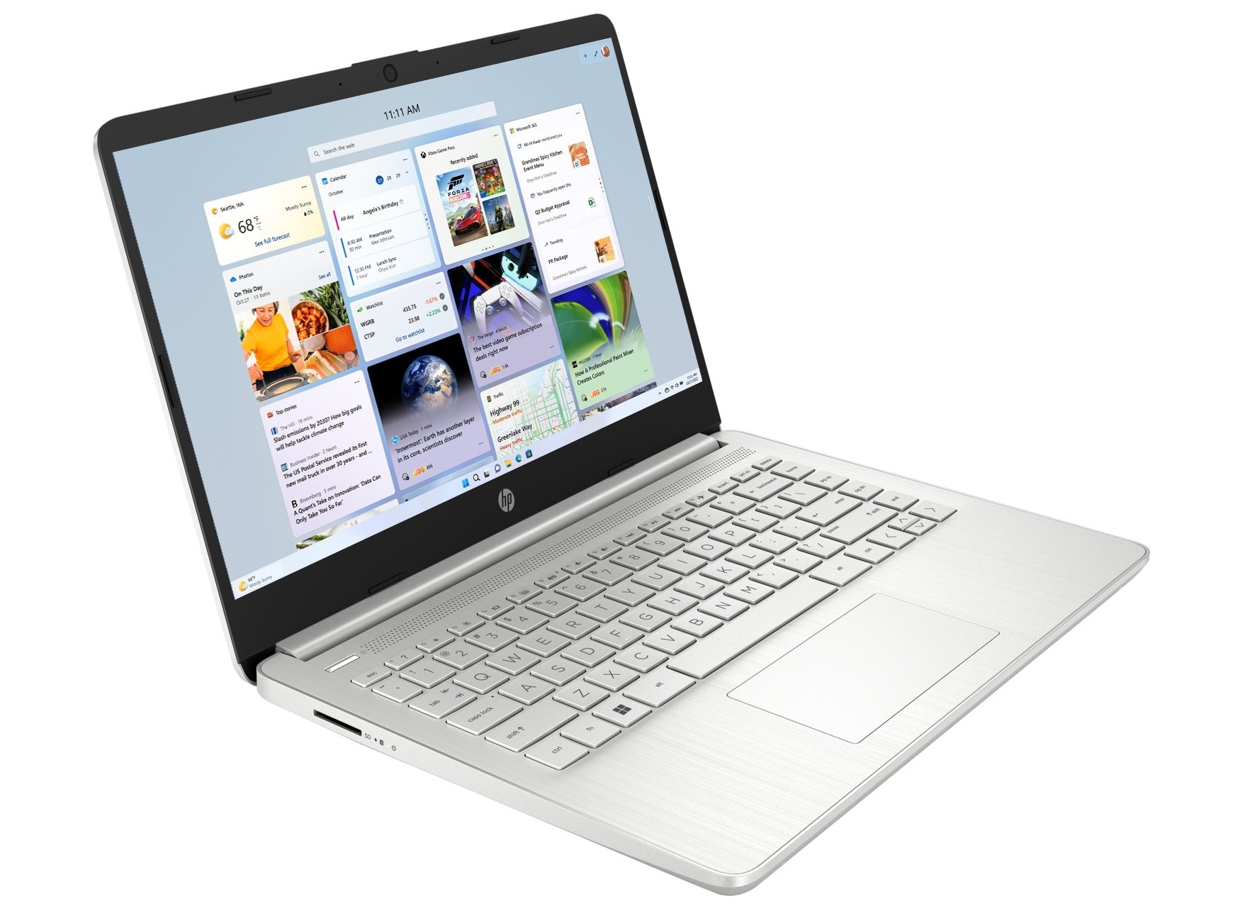 Ordinateurs Portables HP 14S-Fq2020Nf Amd Ryzen 5 8 Go Ram 512 Go SSD 14"