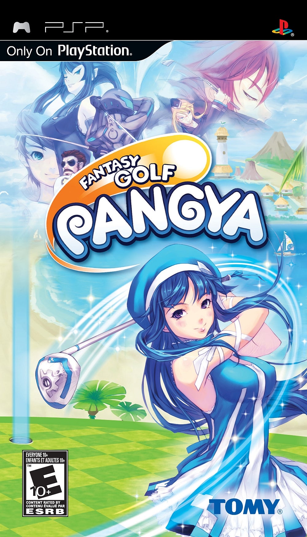 Non Signe Jeux Vidéo Fantasy Golf Pangya PlayStation Portable (Psp)