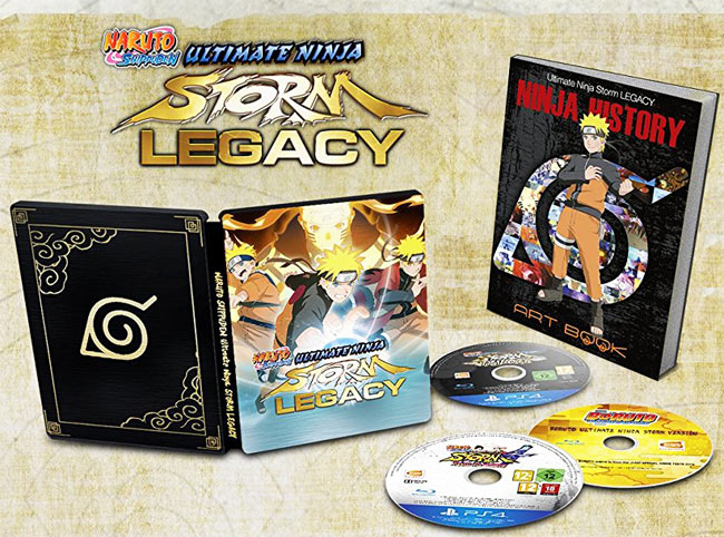 Jeux Vidéo Coffret Naruto Shippuden Ultimate Ninja Storm Legacy Xbox One
