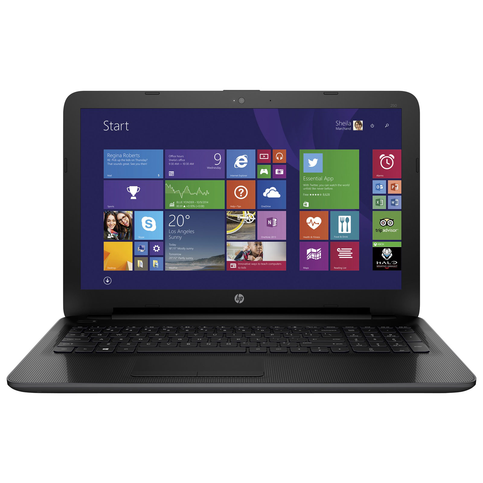 Ordinateurs Portables HP 250 G4 I3 8 Go Ram 256Go SSD 15.6"