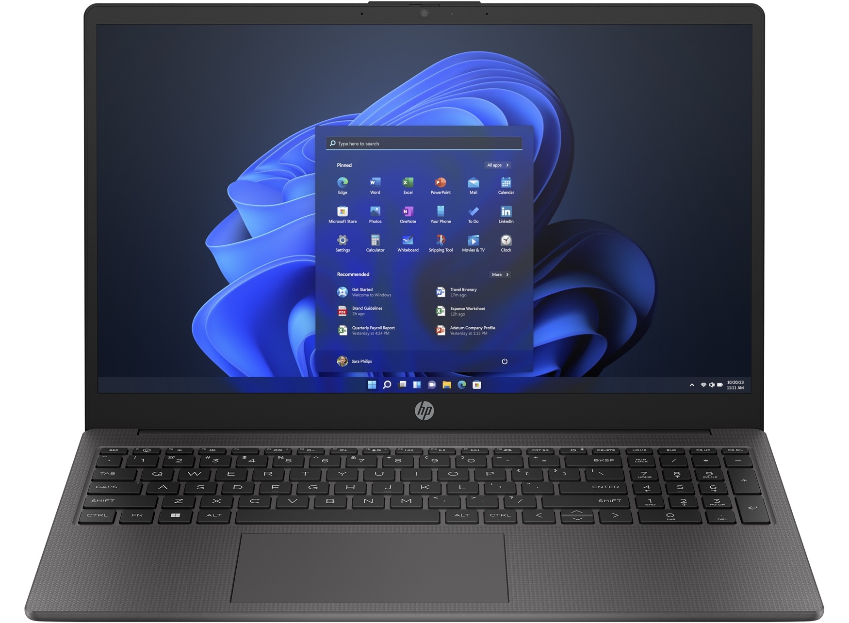 Ordinateurs Portables HP 15-Dw1050Nf I3 4 Go Ram 128 Go SSD 15.4"