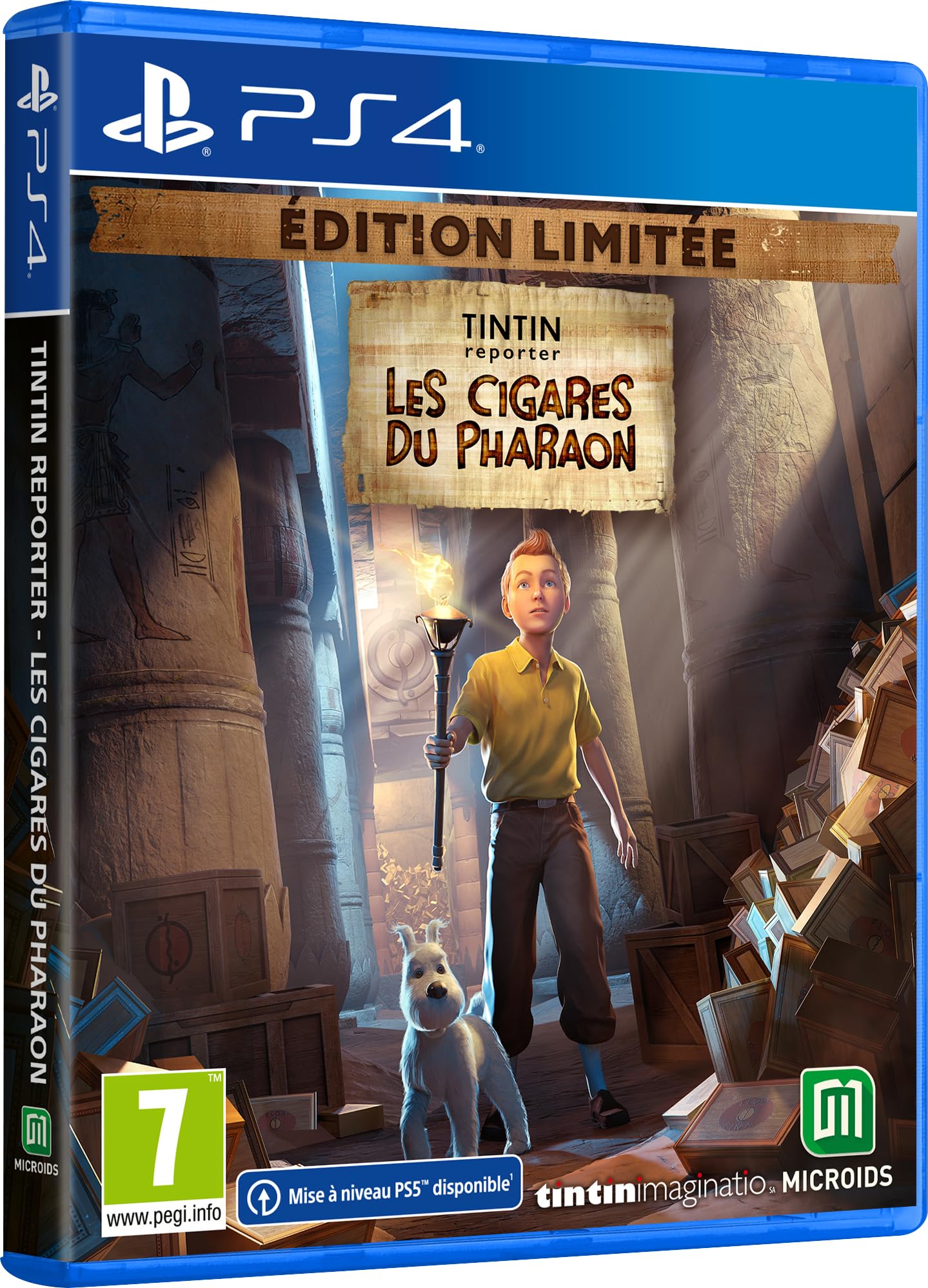 Jeux Vidéo Tintin Reporter – Les Cigares Du Pharaon PlayStation 4 (PS4)
