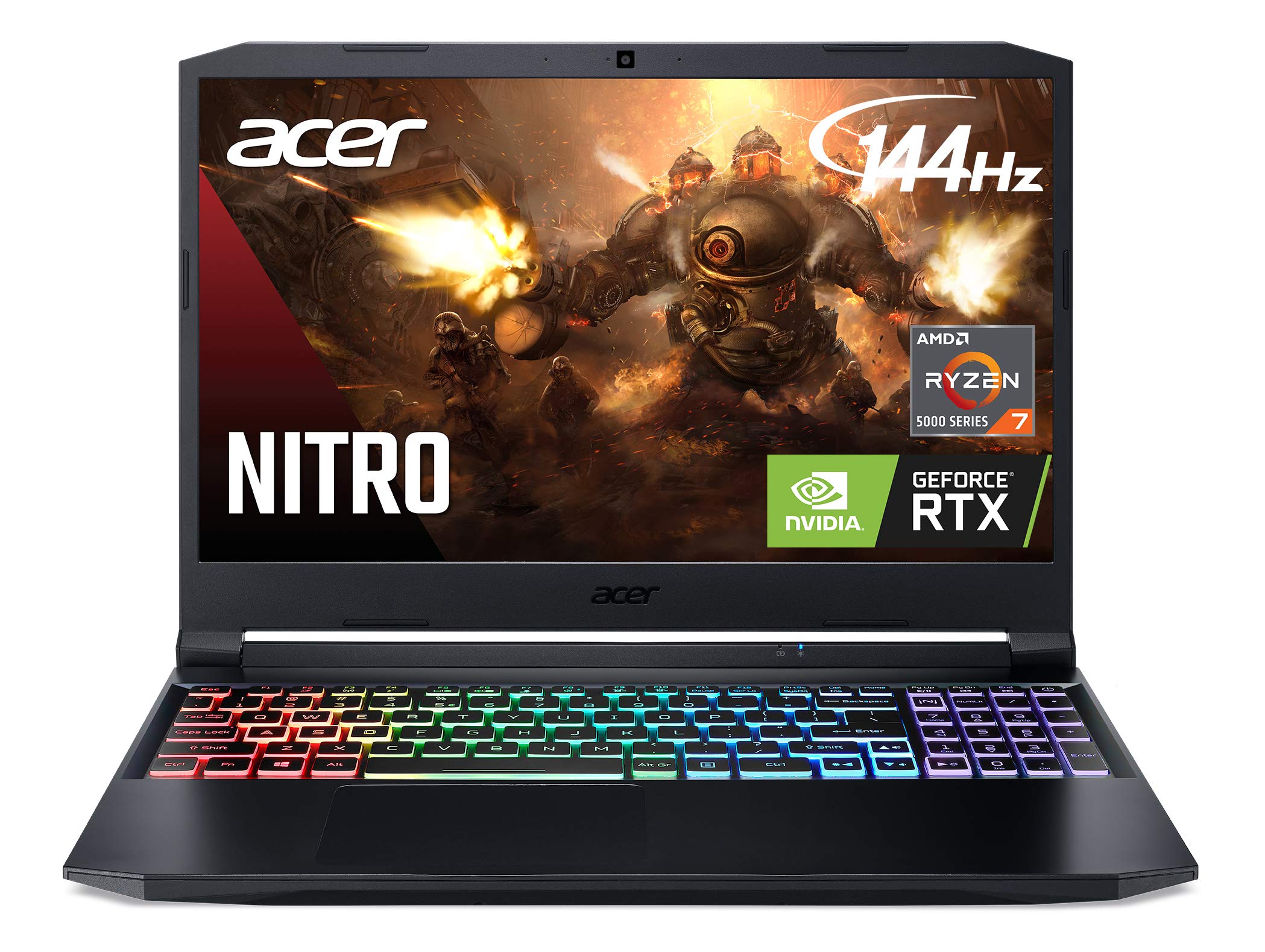 Ordinateurs Portables Acer Nitro An515-45 Amd Ryzen 5 8 Go Ram 512Go SSD 15.4"