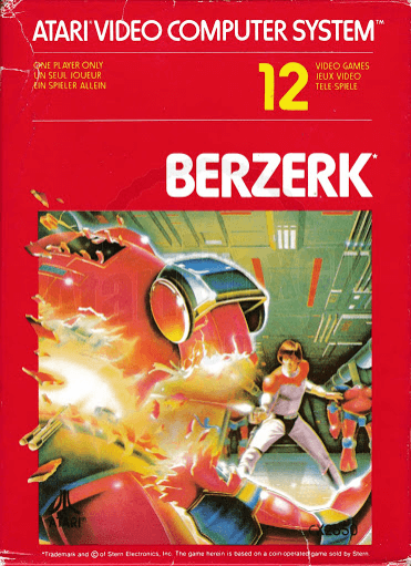 Jeux Vidéo Berzerk Atari 2600 Atari 2600