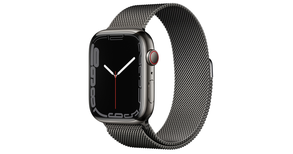 Apple Watch Series 7 Acier Graphite 45 Mm