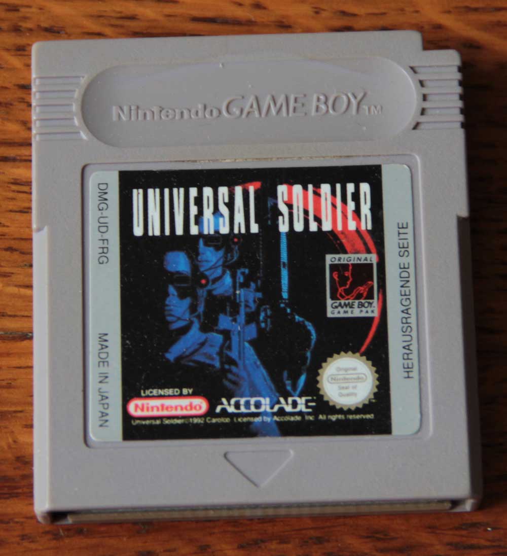 Nintendo Jeux Vidéo Universal Soldier Game Boy