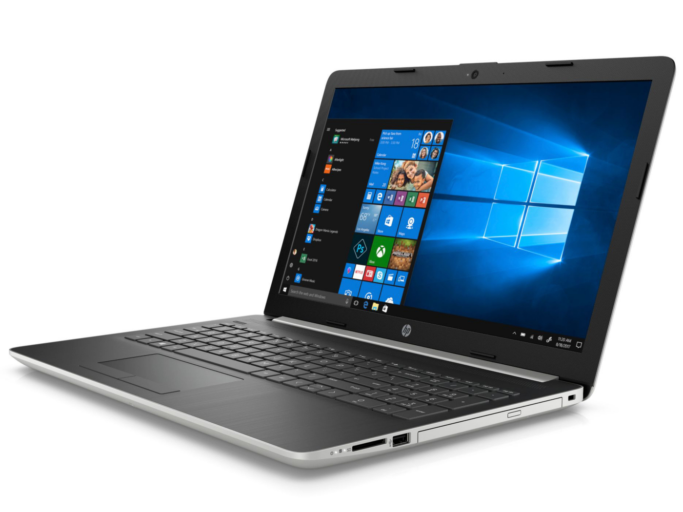 Ordinateurs Portables HP 15-Bs0Xx Intel Celeron 4Go Ram 240 SSD 15.4"