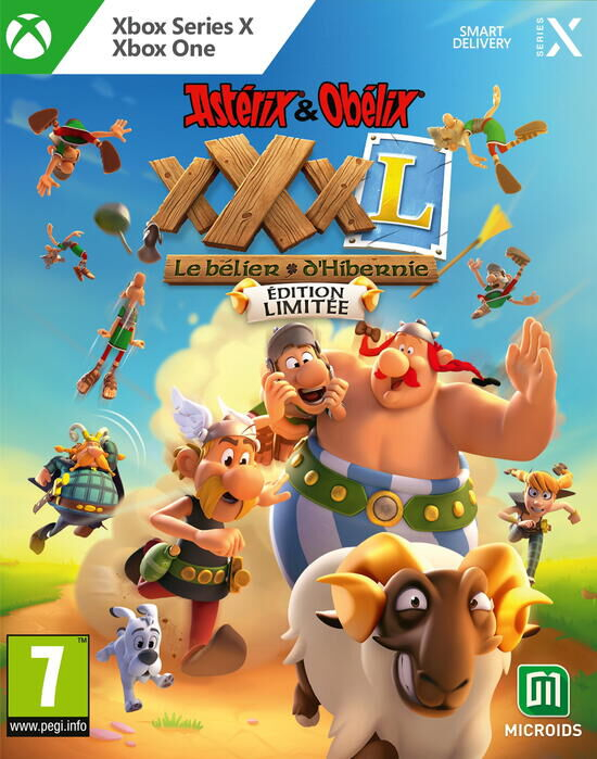 Jeux Vidéo Astérix & Obélix Xxxl - Le Bélier D'Hibernie Edition Limitée Xbox One