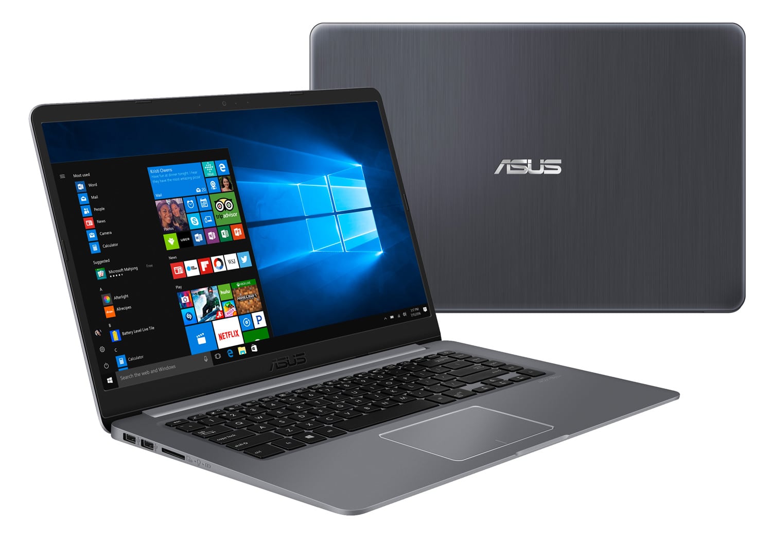 Ordinateurs Portables Asus Vivobook X510Ua-Ej1288T I3 8 Go Ram 1 To Hdd 128 Go SSD 15.4"