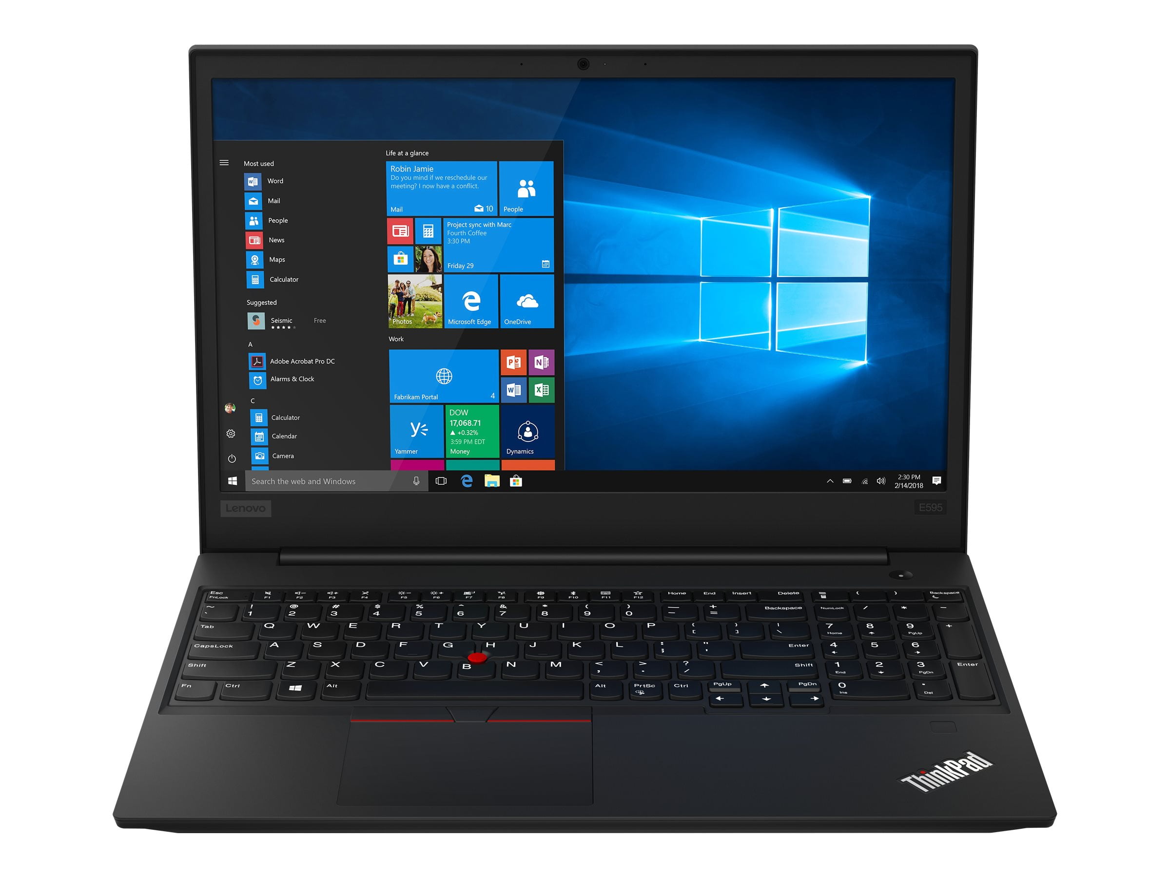 Ordinateurs Portables Lenovo Thinkpad 20Jvs0080N i5 8 Go Ram 256 Go SSD 14"