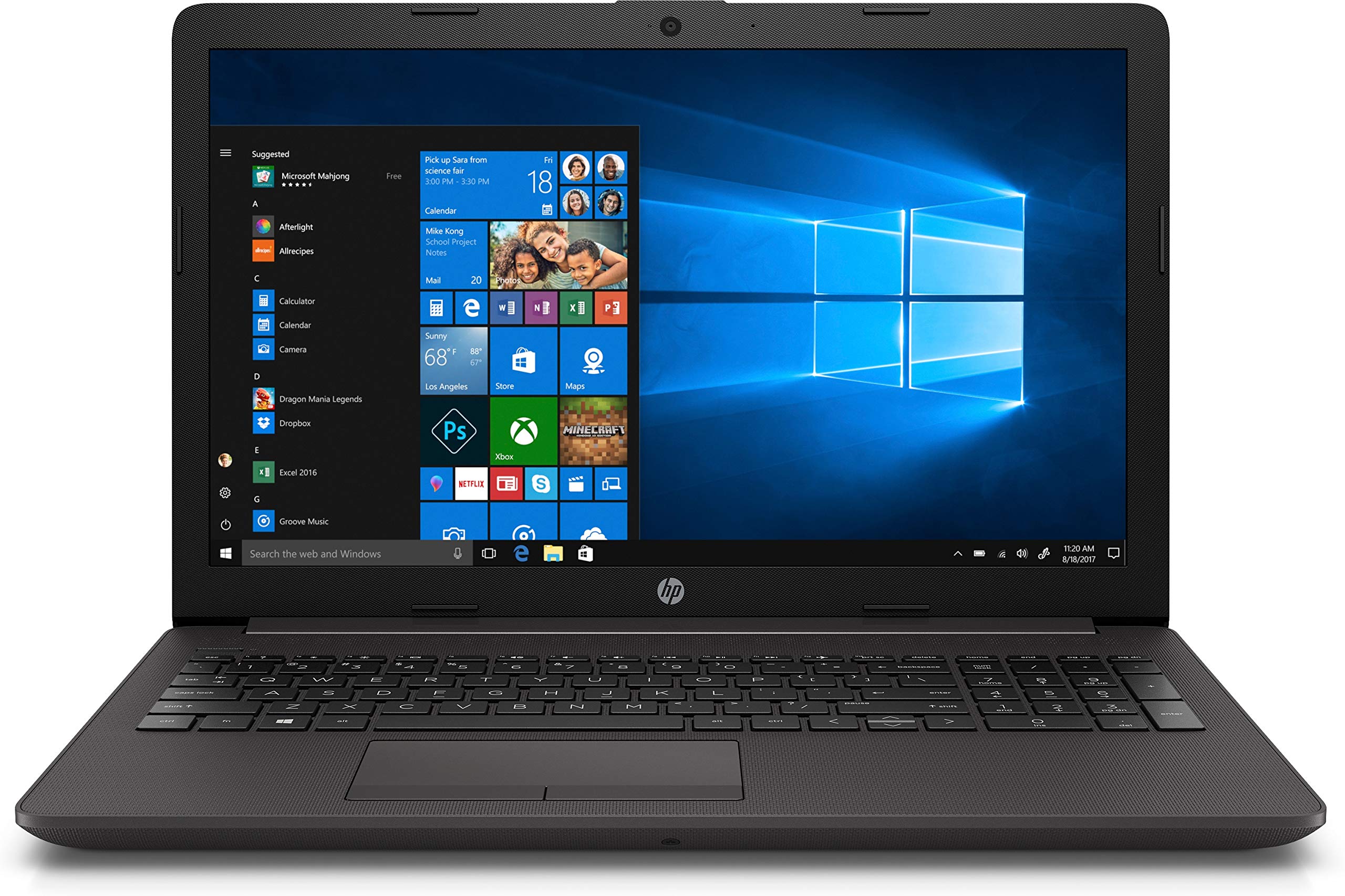 Ordinateurs Portables HP 255 G7 Amd A 4 Go Ram 256 Go SSD 15.4"