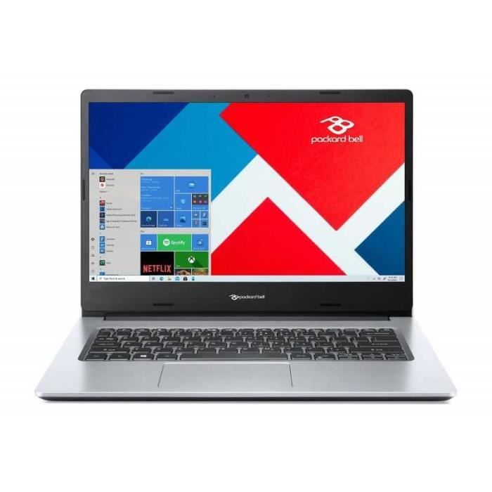 Ordinateurs Portables Packard Bell B114-33 Intel Celeron 4 Go Ram 125 Go SSD 14"