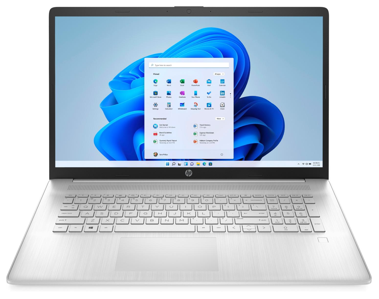 Ordinateurs Portables HP 17-Cp3006Nf Amd Ryzen 7 16 Go Ram 1 To SSD 17.3"