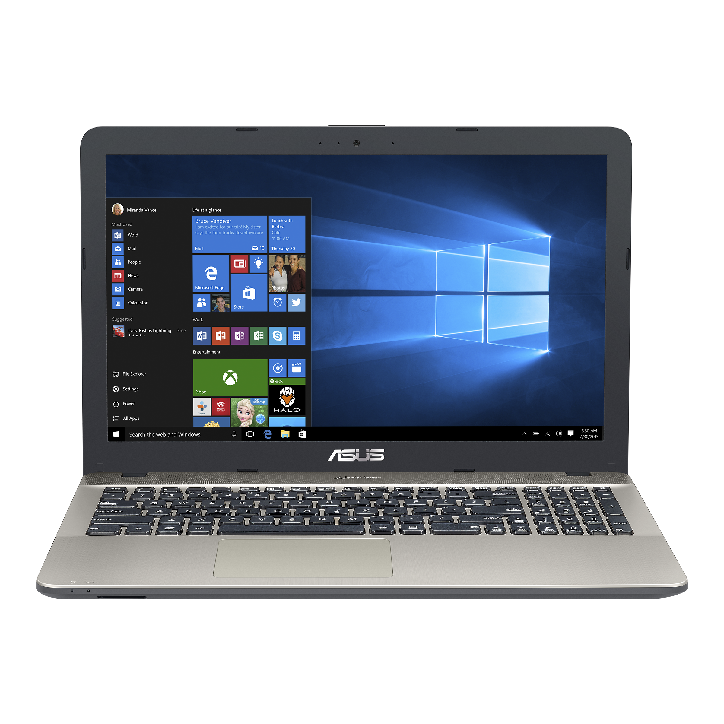 Ordinateurs Portables Asus X541Uak I3 4 Go Ram 1 To Hdd 15.4"