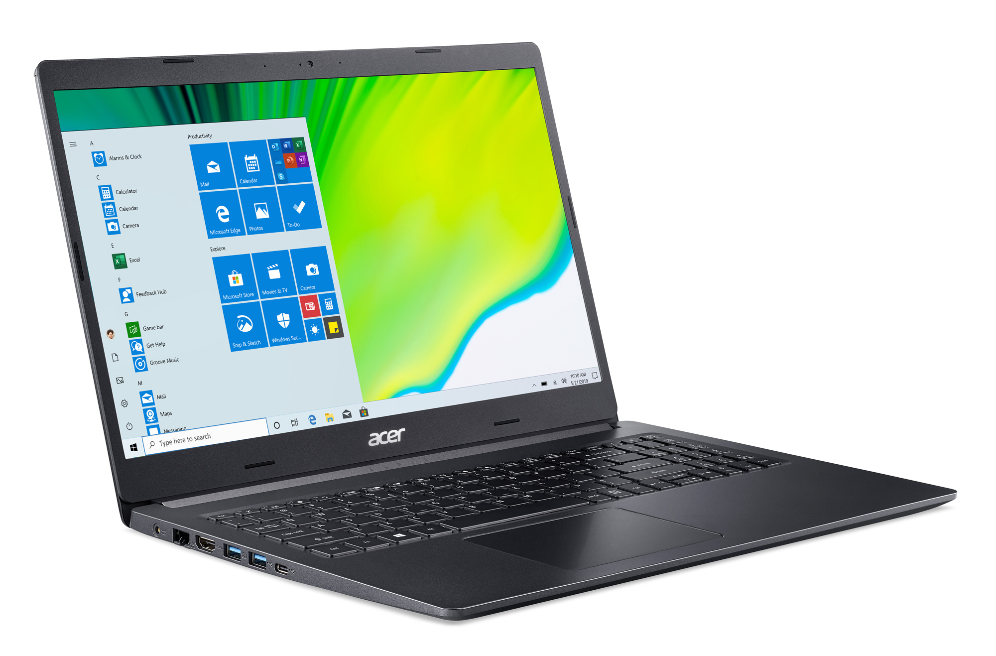 Ordinateurs Portables Acer Aspire 5 A515-44-R251 Amd Ryzen 5 8 Go Ram 256 Go SSD 15.4"