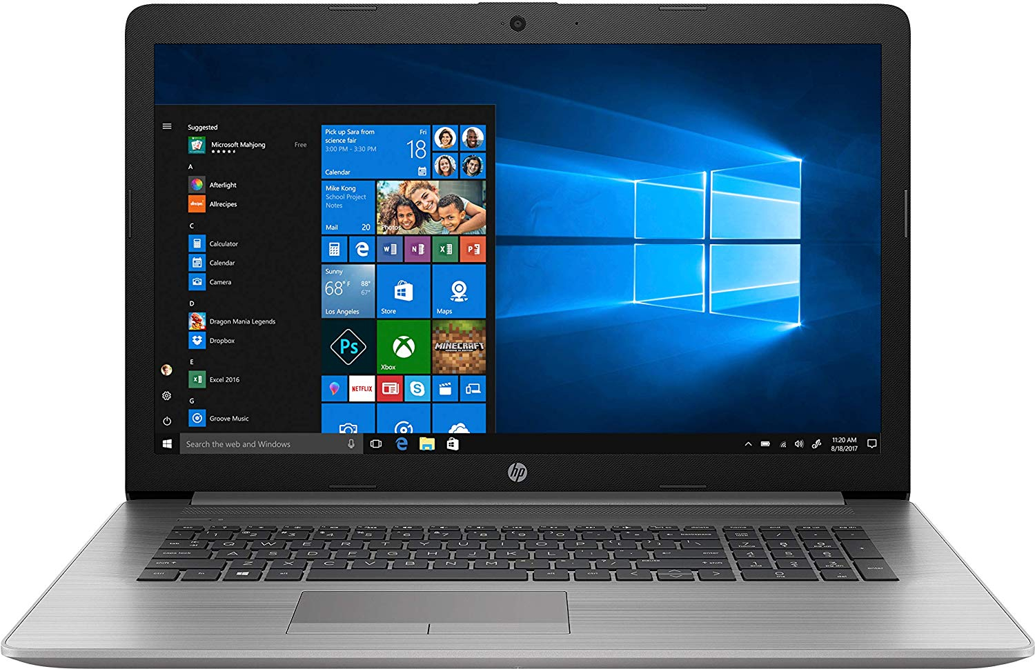Ordinateurs Portables HP 470 G7 I3 8 Go Ram 256 Go SSD 17.3"