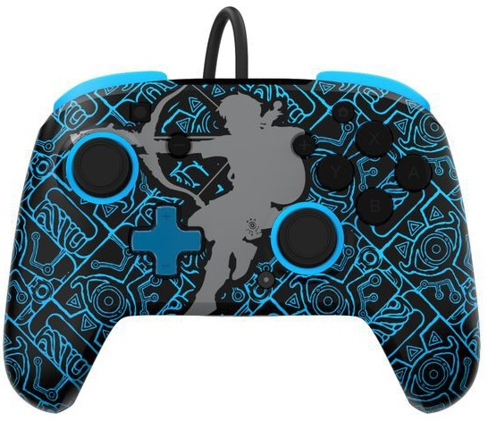 Acc. De Jeux Vidéo Pdp Manette Filaire Zelda Glow In The Dark Switch