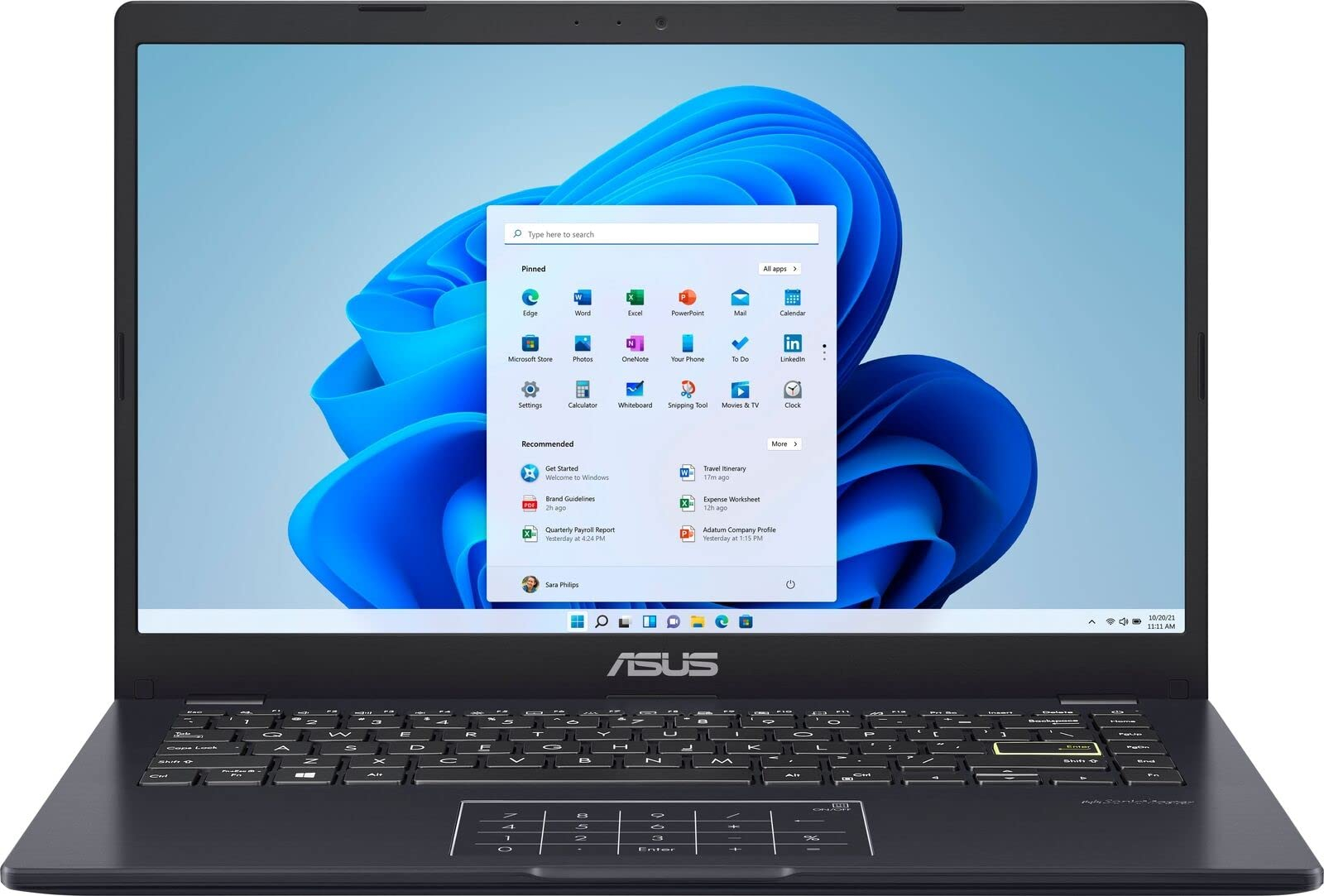 Ordinateurs Portables Asus Vivobook E410Ma-E410Ma Intel Pentium 4 Go Ram 125 Go SSD 14"