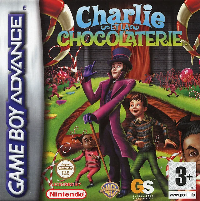 Nintendo Jeux Vidéo Charlie Et La Chocolaterie Gba Game Boy Advance