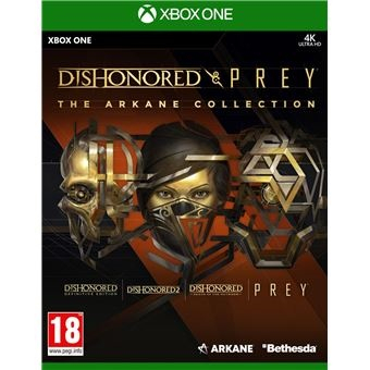 Arkane Studios Jeux Vidéo Dishonored & Prey The Arkane Collection Xbox One Xbox Series X