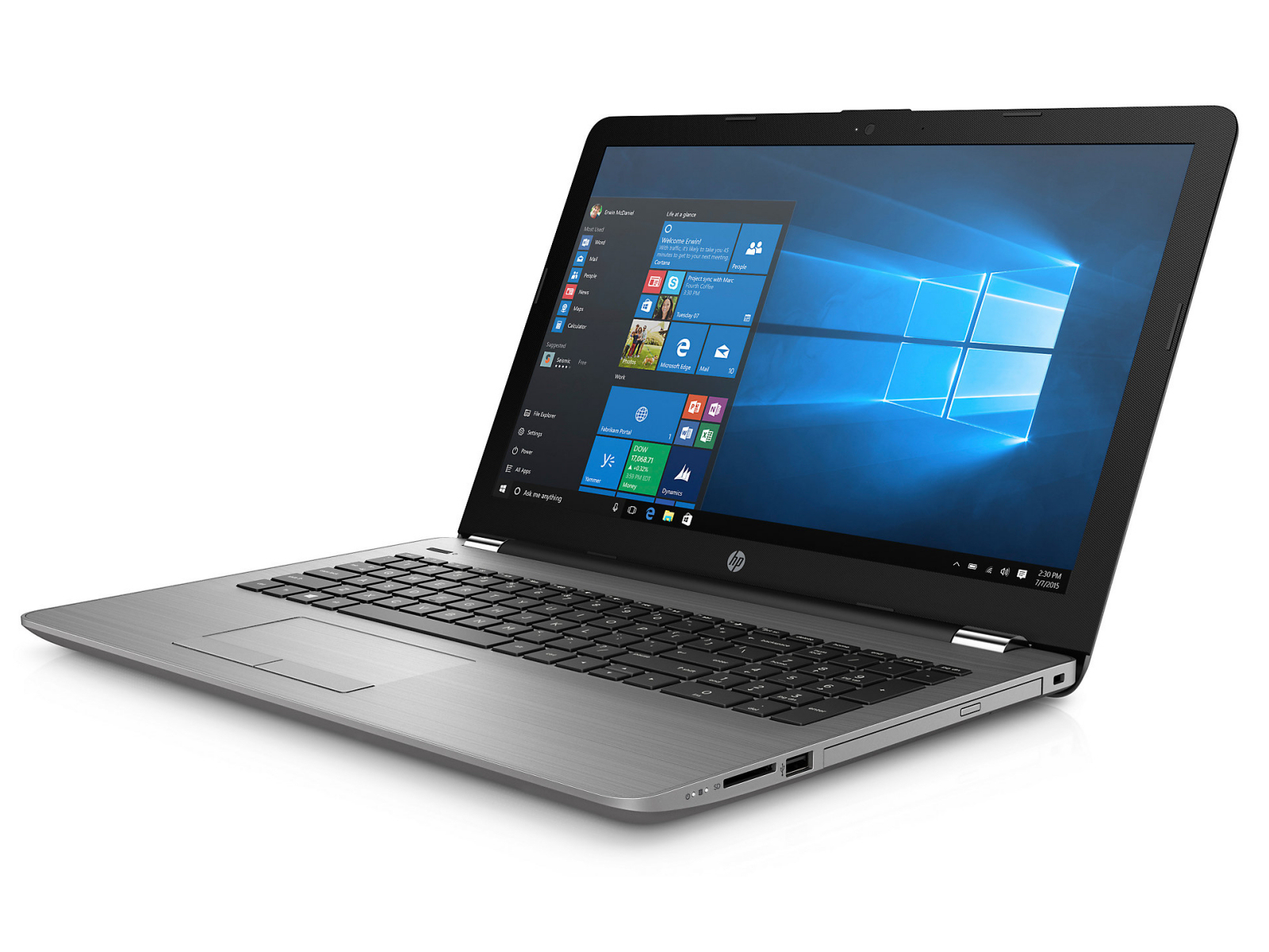 Ordinateurs Portables HP 250 G6 I3 4 Go Ram 256 Go SSD 15.4"