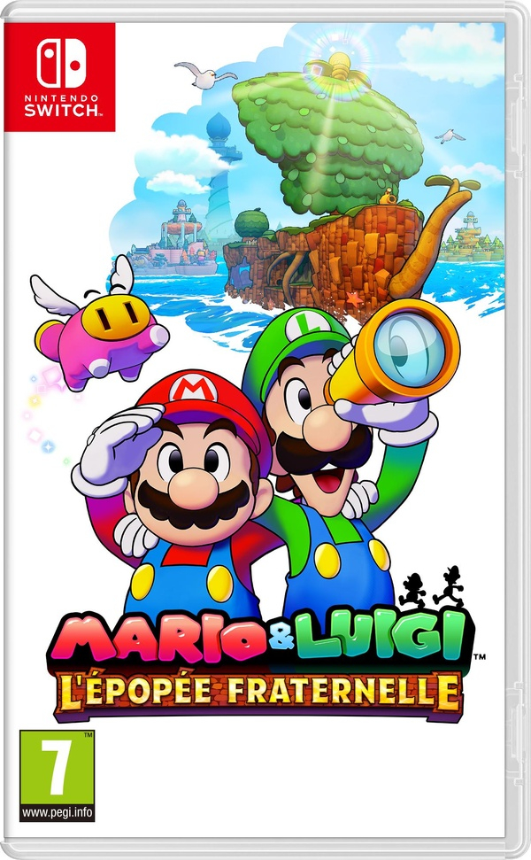 Jeux Vidéo Mario & Luigi : L'Épopée Fraternelle (Switch)