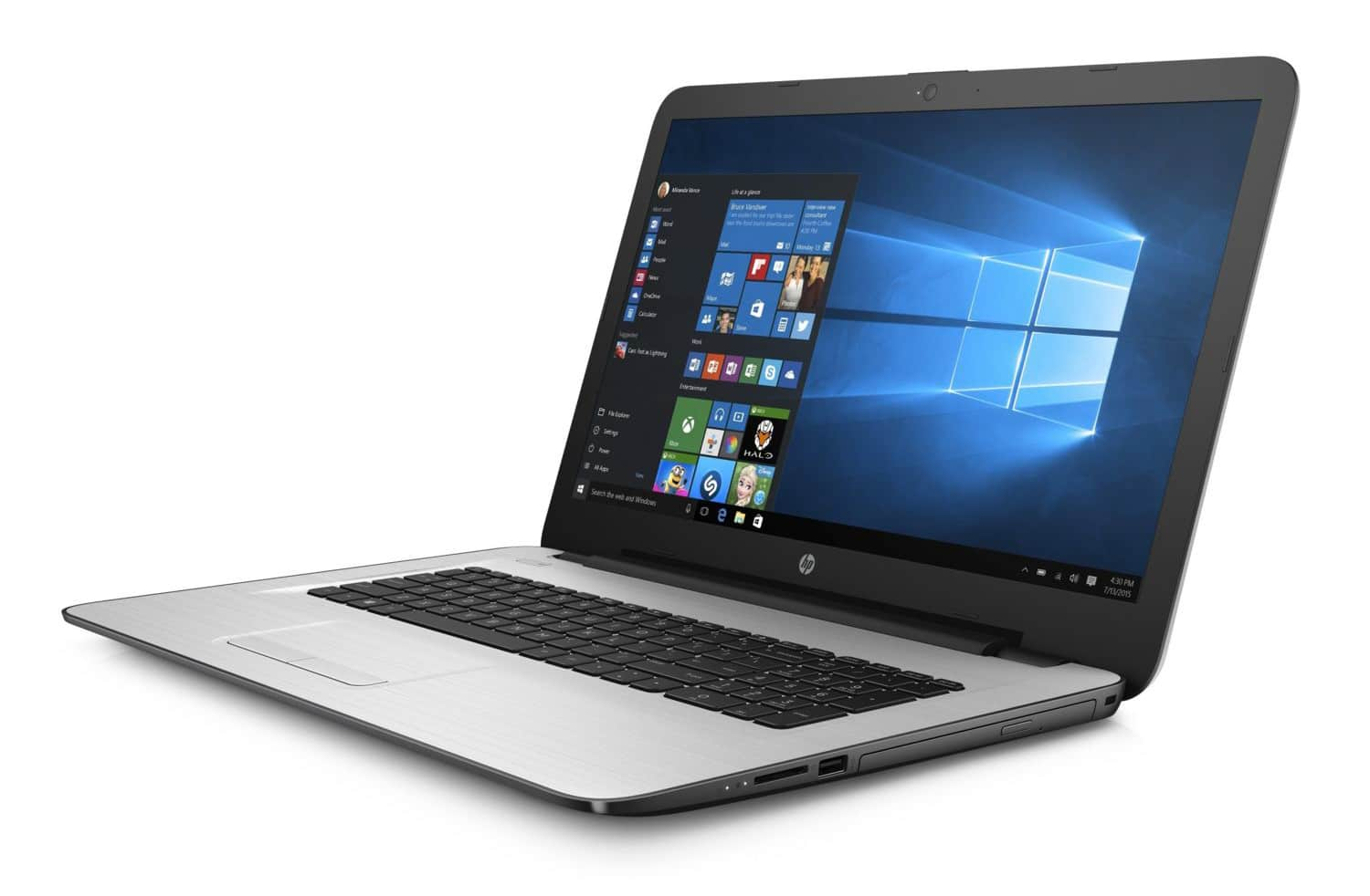 Ordinateurs Portables HP 17-Y028Nf Amd A 6 Go Ram 1 To Hdd 17.3"