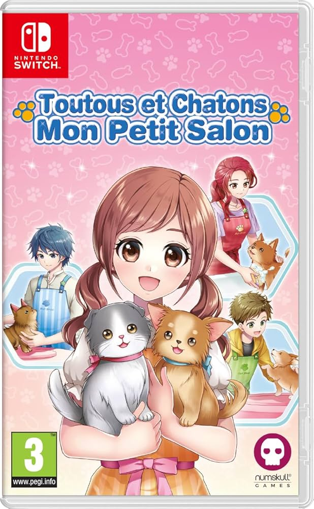 Numskull Games Jeux Vidéo Toutous Et Chatons - Mon Petit Salon Switch