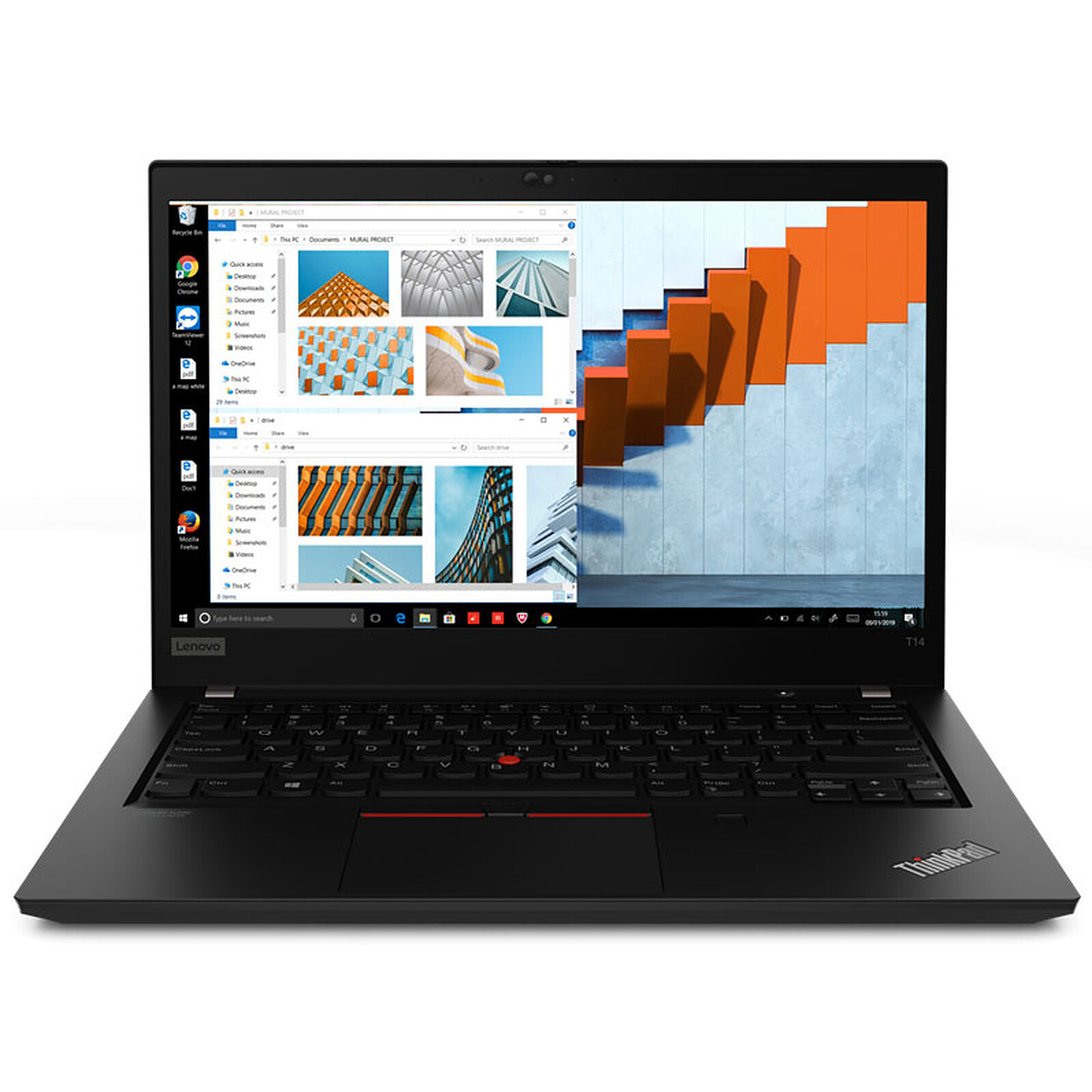 Ordinateurs Portables Lenovo Thinkpad T14 Gen 3 Amd Ryzen 5 16 Go Ram 256 Go SSD 14"