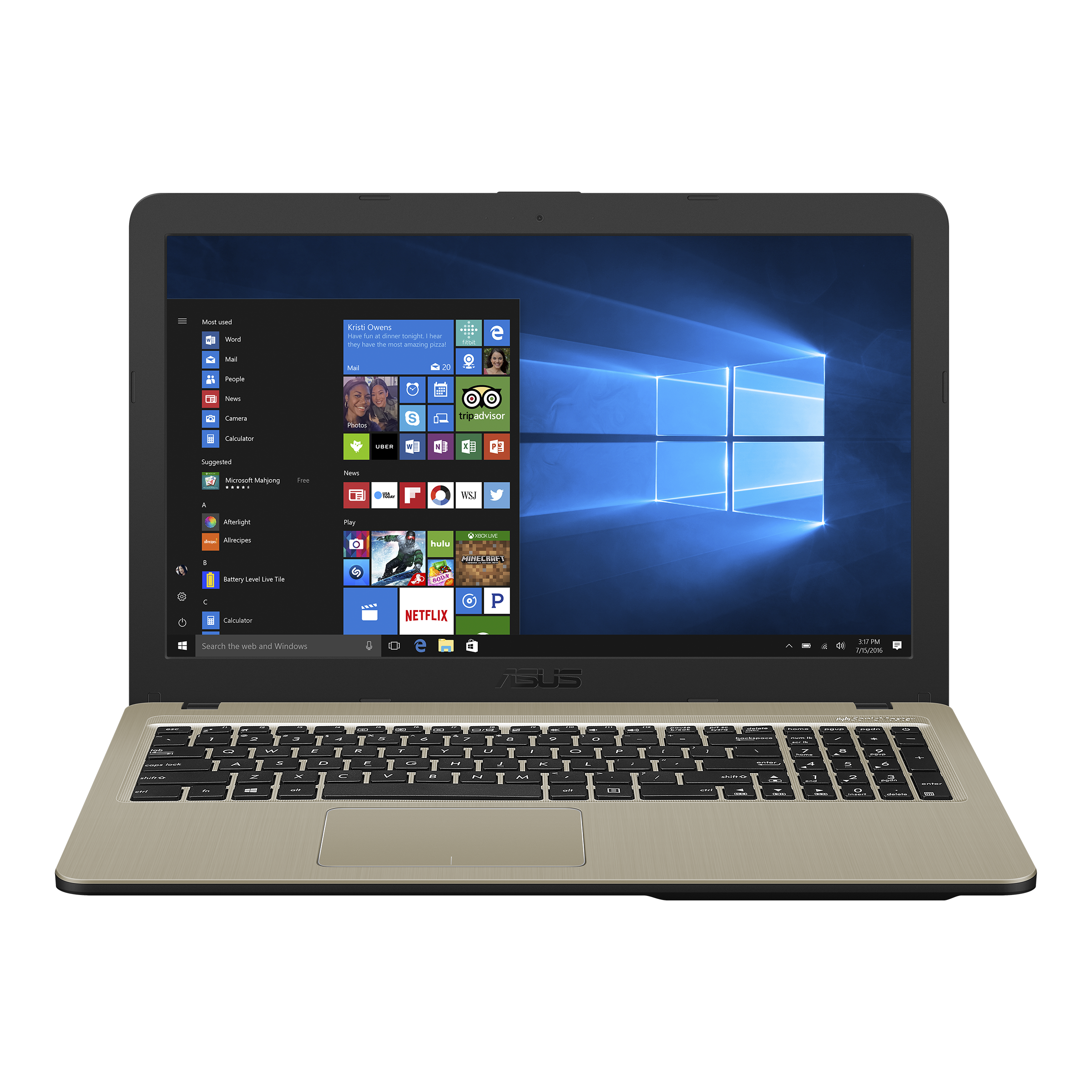 Ordinateurs Portables Asus Vivobook 15 X540Uar I3 4 Go Ram 256Go SSD 15.4"