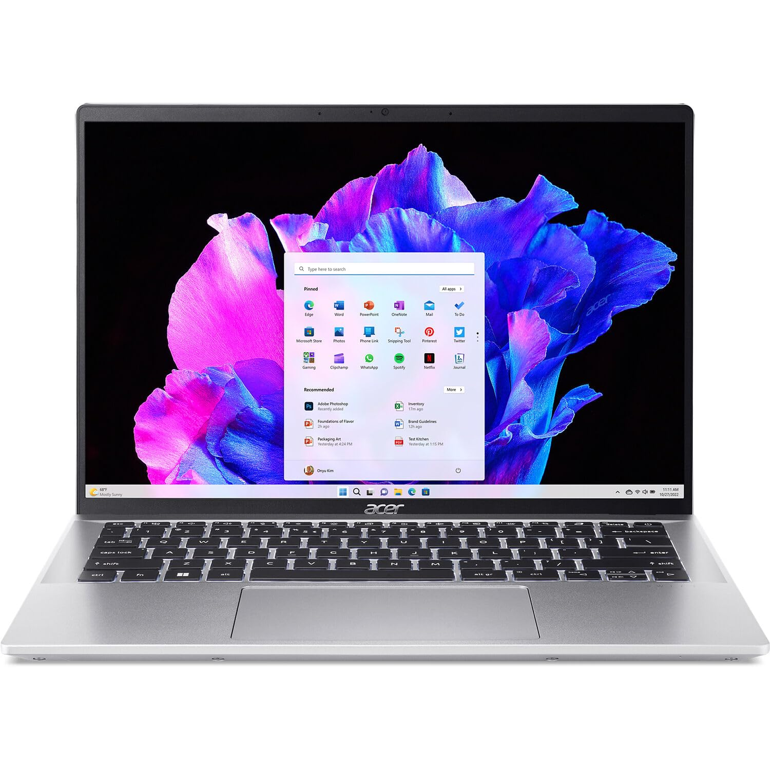 Ordinateurs Portables Acer Swift Ultra 7 OLED Intel Ultra 7 32Go Ram 1To SSD 14"