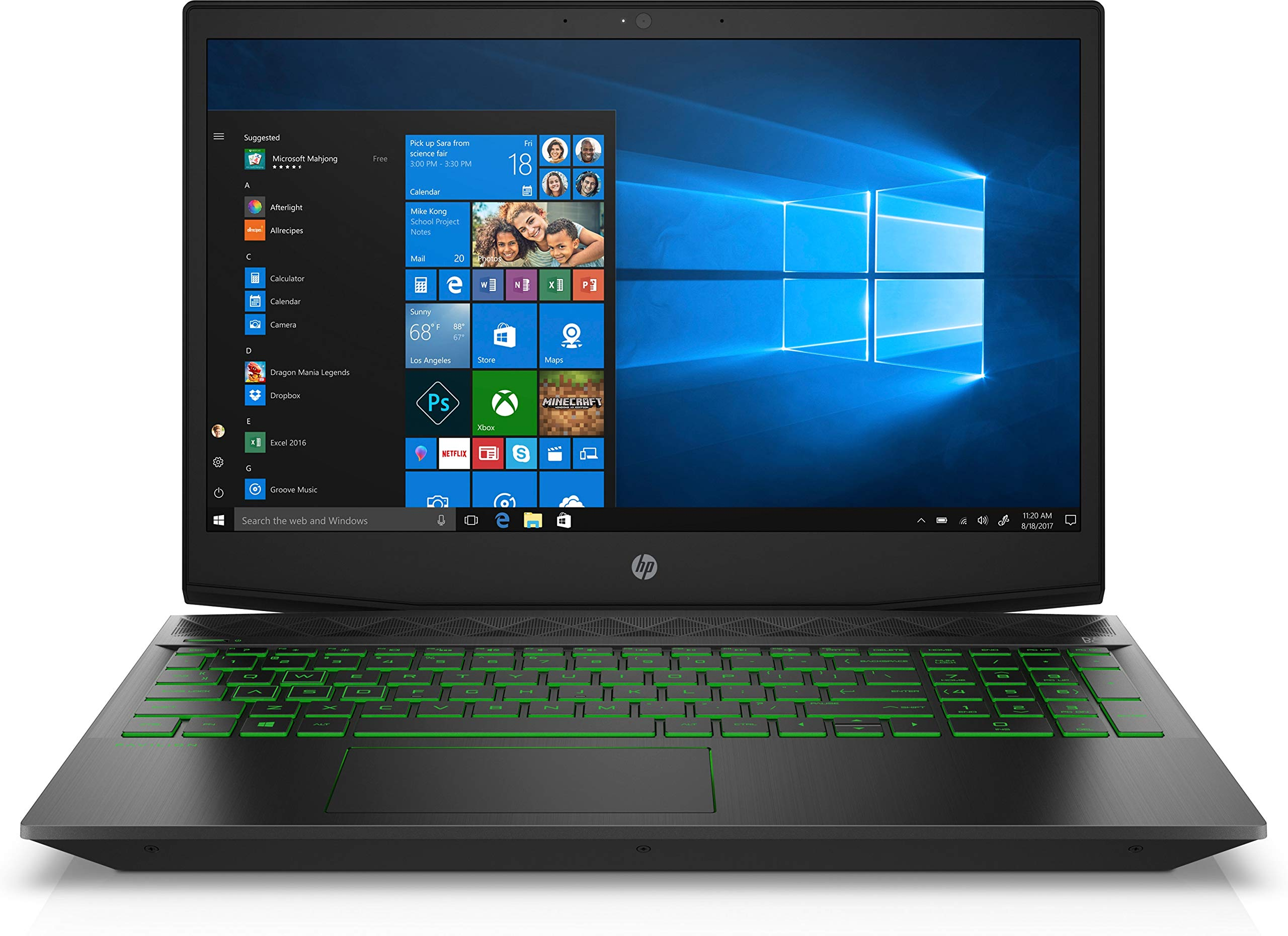 Ordinateurs Portables HP Pavilion Gaming 15-Cx0Xxx i5 8 Go Ram 1 To Hdd 15.4"