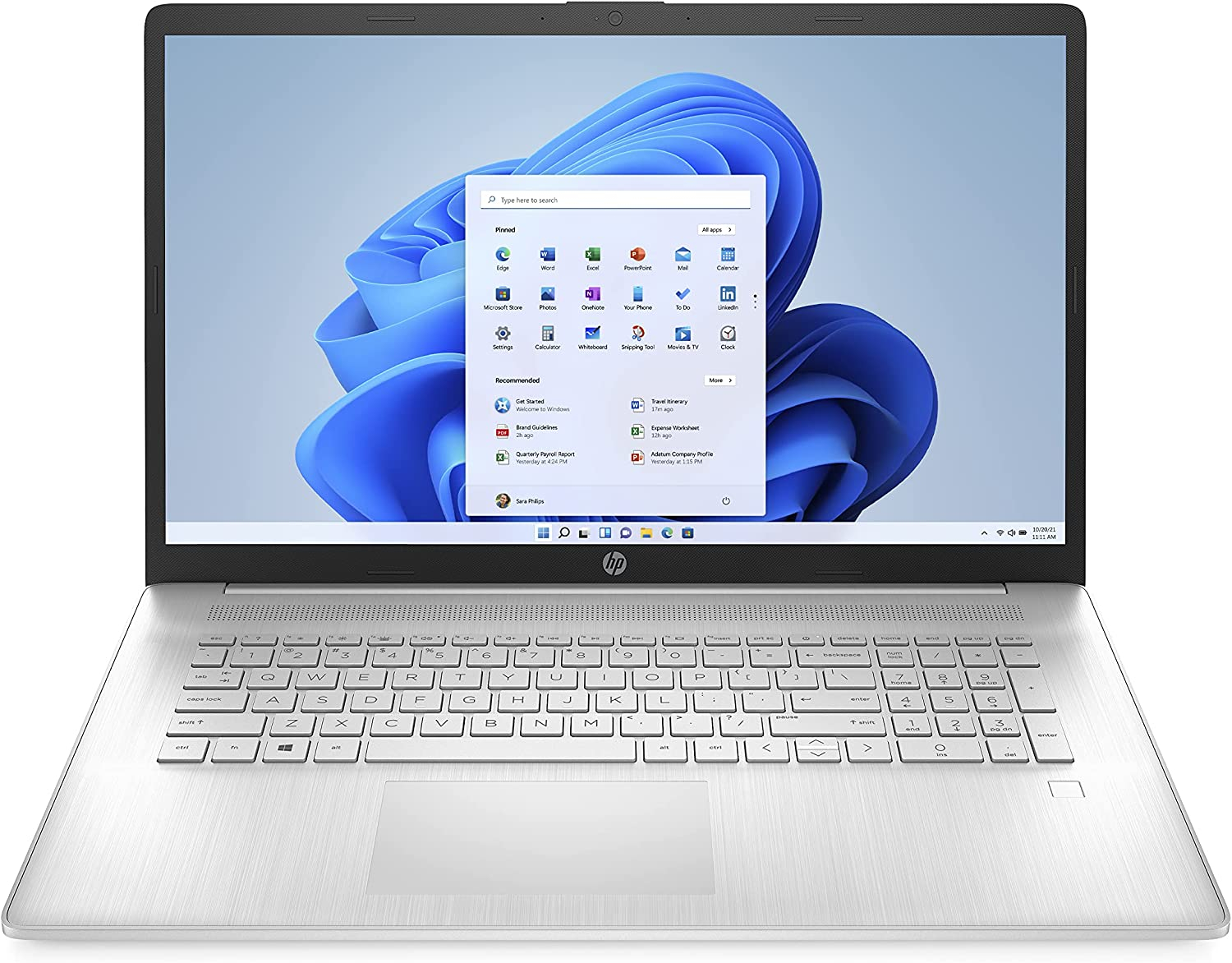 Ordinateurs Portables HP 17-Cp0001Sf Amd Ryzen 7 16 Go Ram 512 Go SSD 17.3"