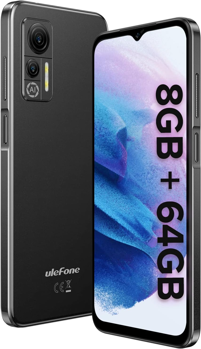 Ulefone Note 14 Noir Minuit 64 Go