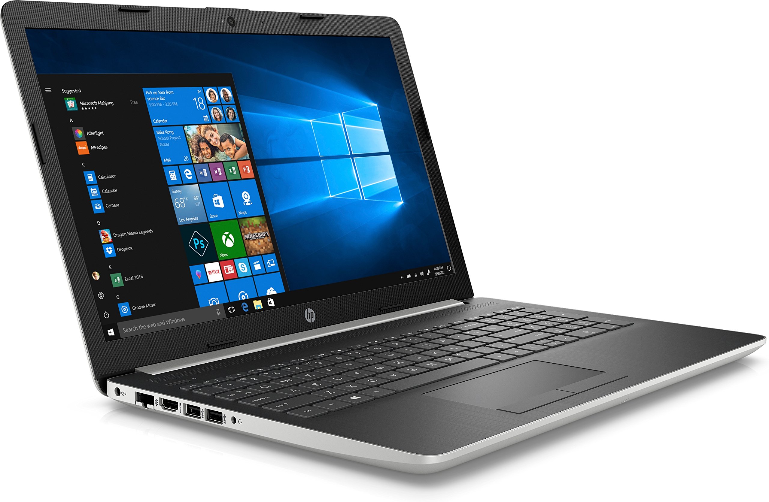 Ordinateurs Portables HP 15-Db0Xxx Amd A 4 Go Ram 1 To Hdd 128 Go SSD 15.4"