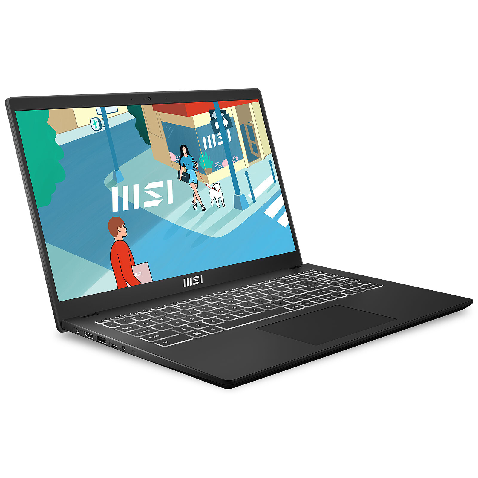 Ordinateurs Portables Msi Modern 15 B13M i5 16 Go Ram 512Go SSD 15.4"