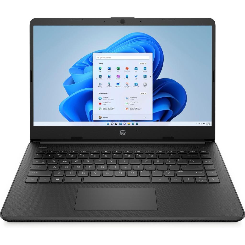 Ordinateurs Portables HP 14S-Dq0Xxx Intel Celeron 4 Go Ram 128 Go SSD 13.9"