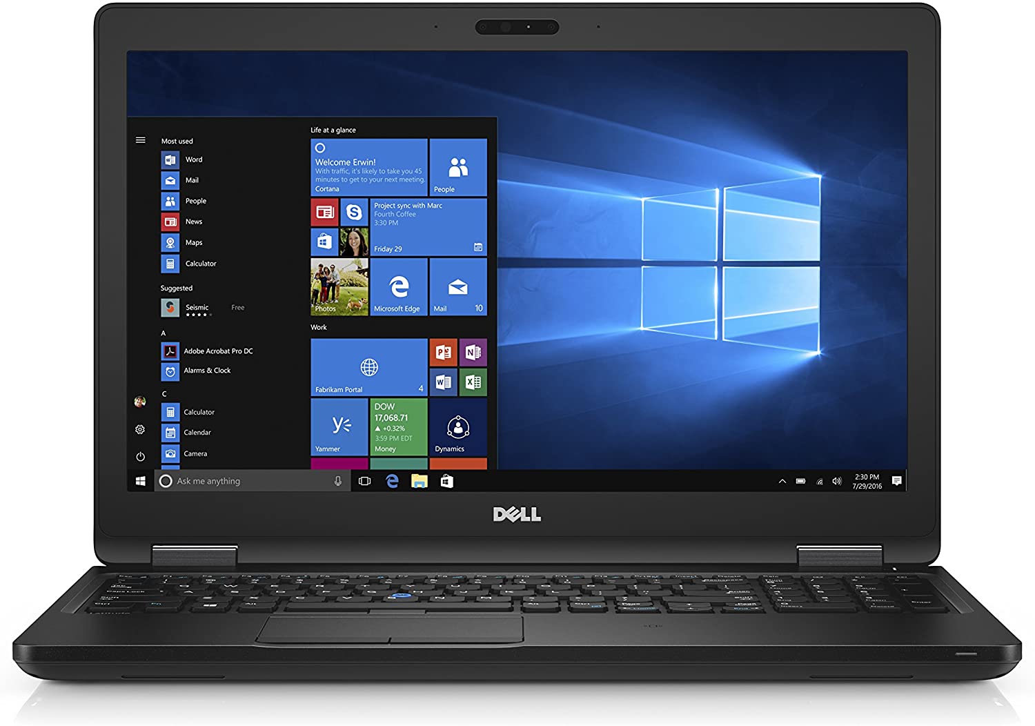 Ordinateurs Portables Dell Latitude 5580 i7 8 Go Ram 256 Go SSD 15.4"