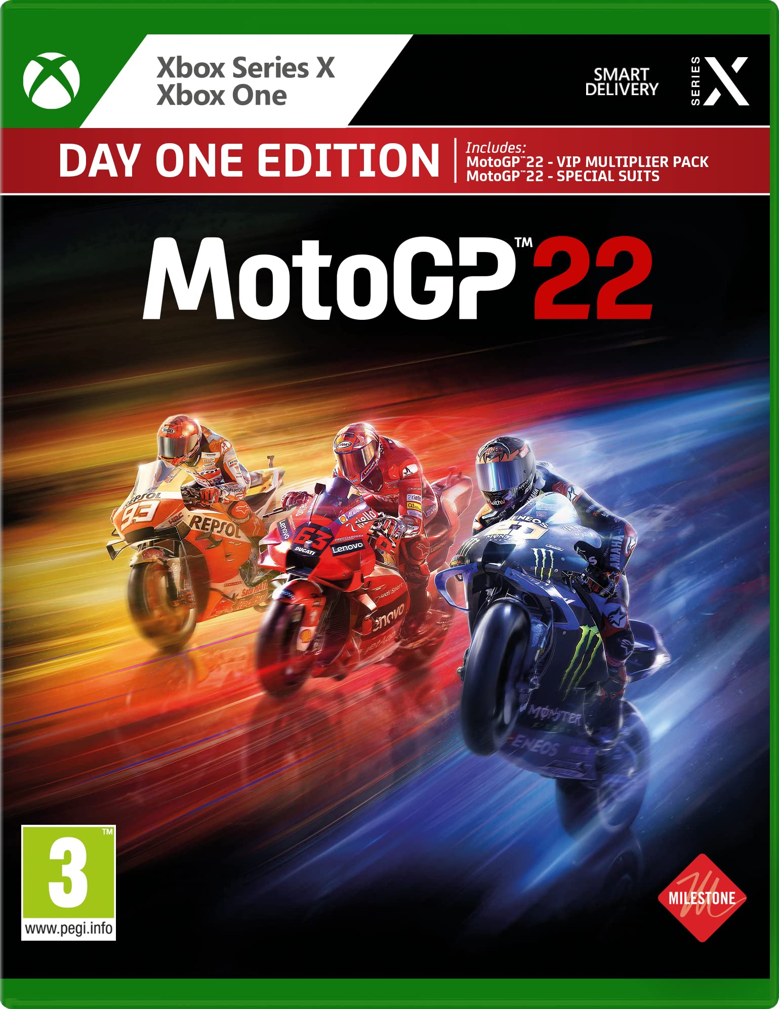Microscroft Jeux Vidéo Motogp 22 Day One Edition Xbox Series X