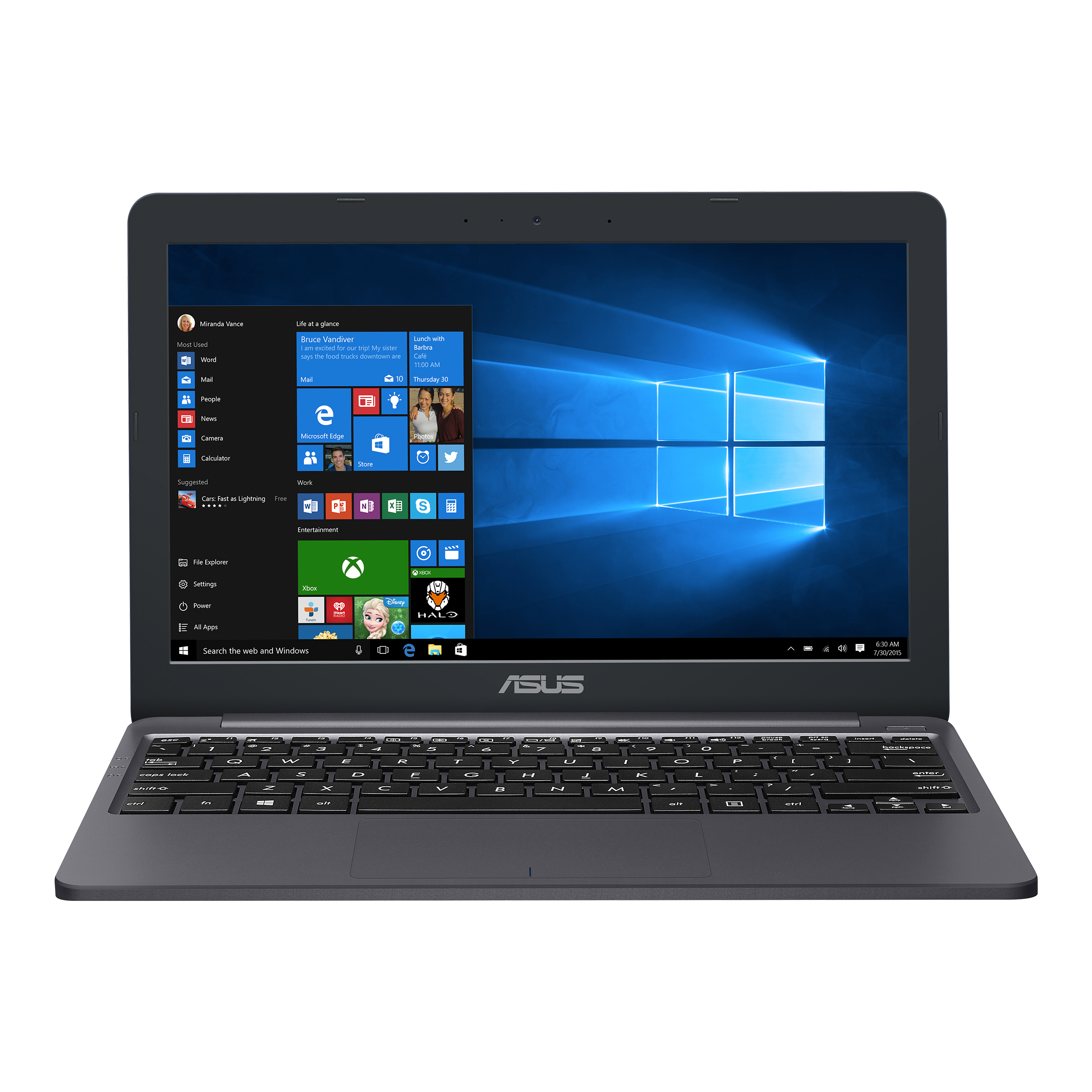 Ordinateurs Portables Asus Vivobook 12 E203Mas-E203Ma Intel Celeron 4 Go Ram 64 Go SSD 11.6"