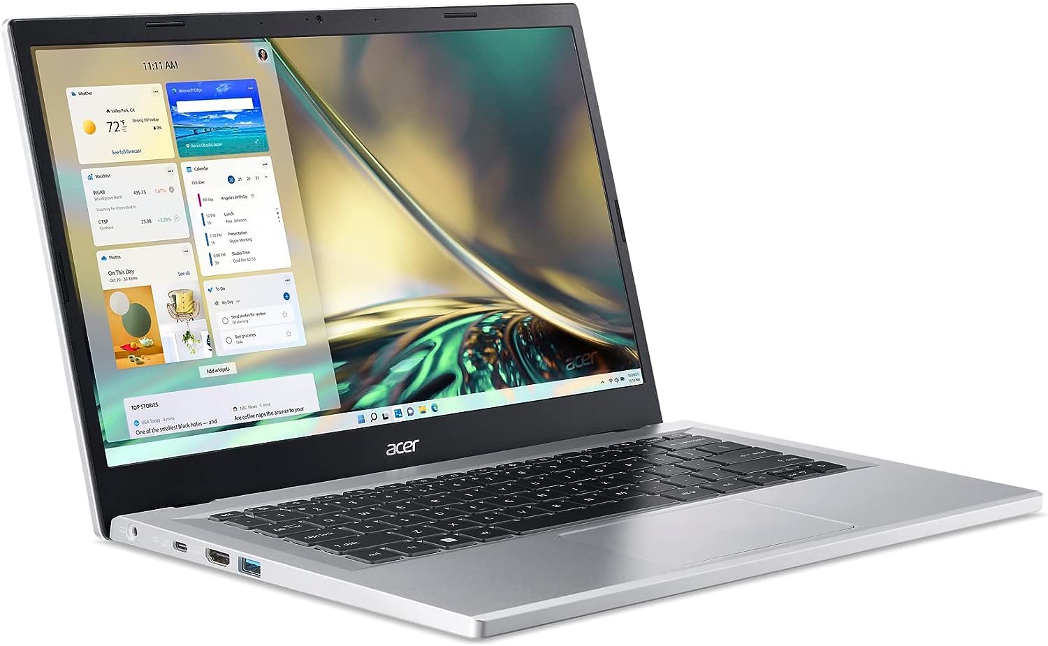Ordinateurs Portables Acer Aspire 3 A314-23P-R6Gp Amd Ryzen 5 8 Go Ram 256 Go SSD 13.9"