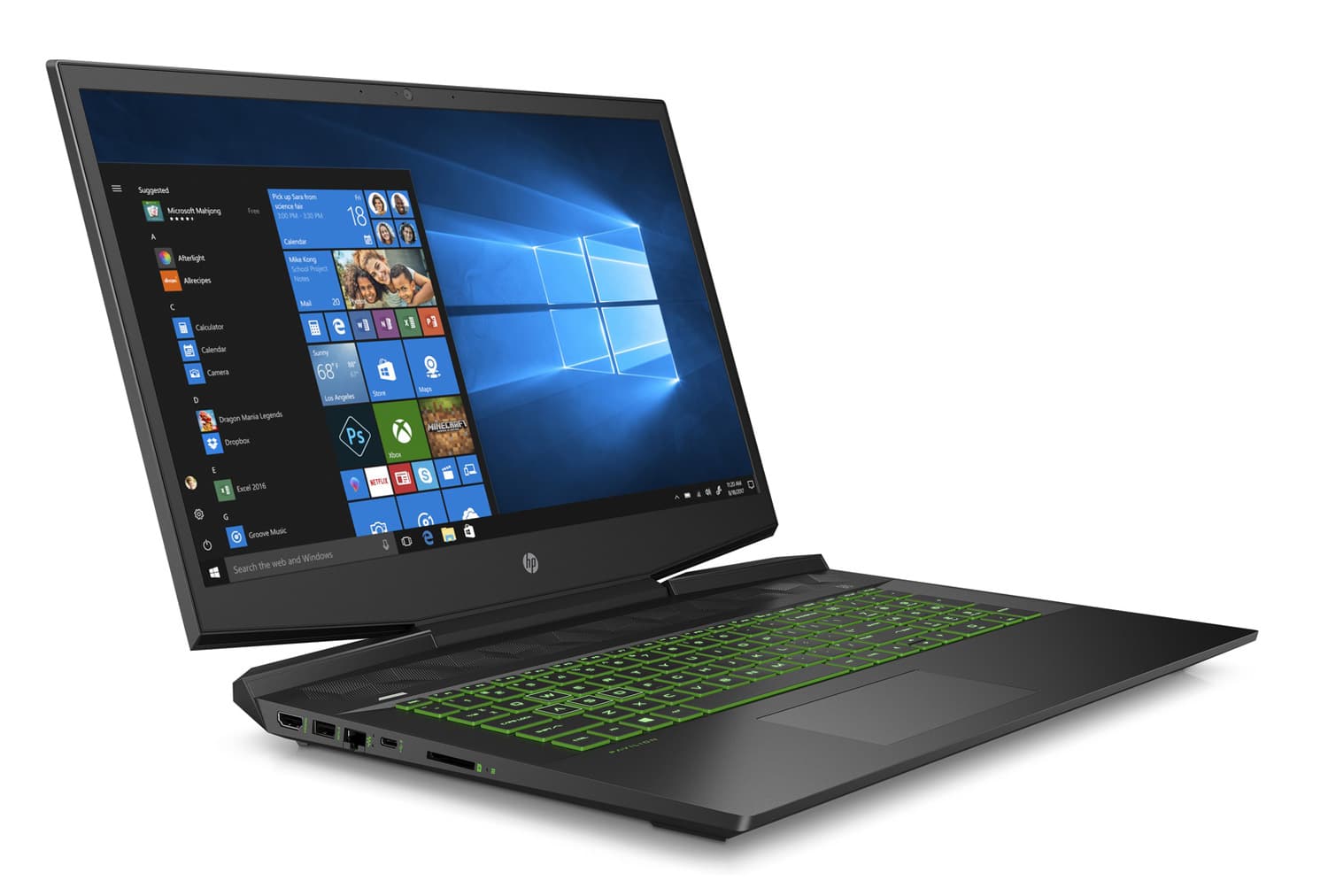 Ordinateurs Portables HP Pavilion Gaming 17-Cd0Xxx i5 8 Go Ram 512 Go SSD 17.3"