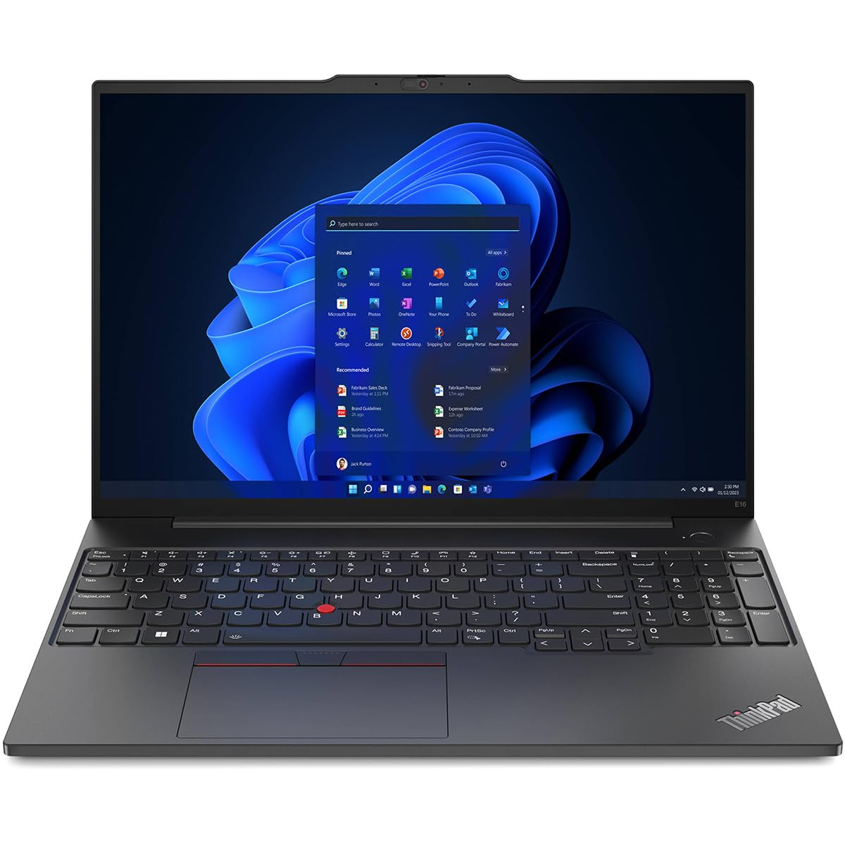 Ordinateurs Portables Lenovo Thinkpad E16 Gen 2 Amd Ryzen 5 16 Go Ram 512 Go SSD 16"