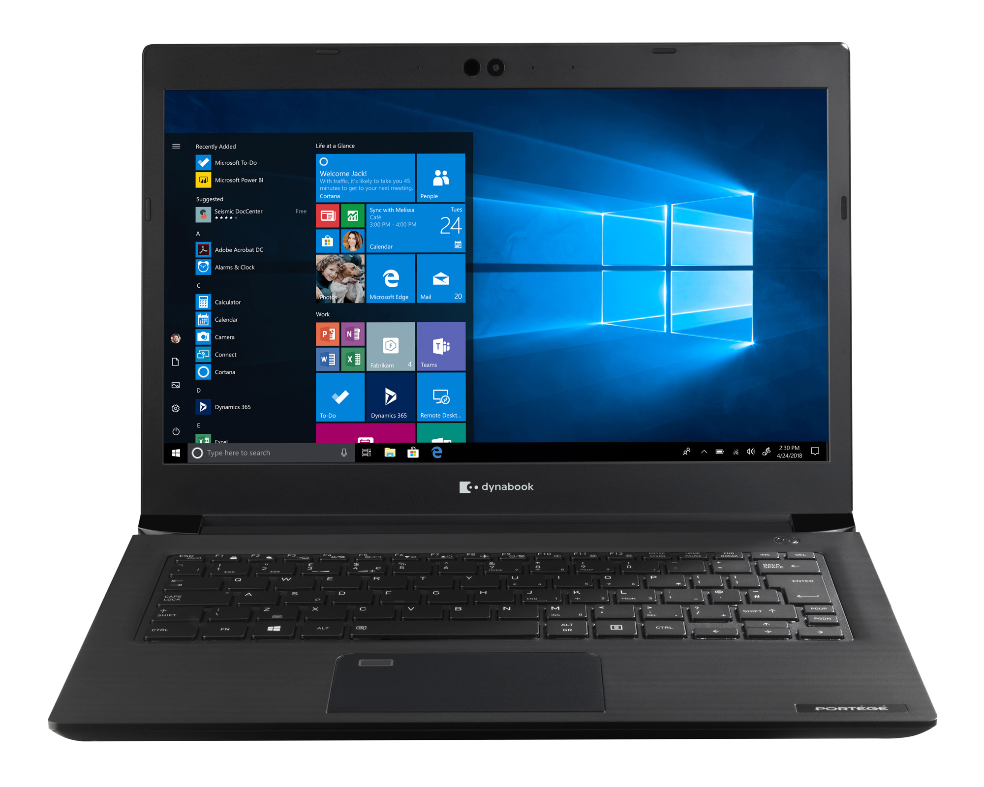 Ordinateurs Portables Toshiba Dynabook Portege A30-E193 I3 8 Go Ram 256 Go SSD 13.3"