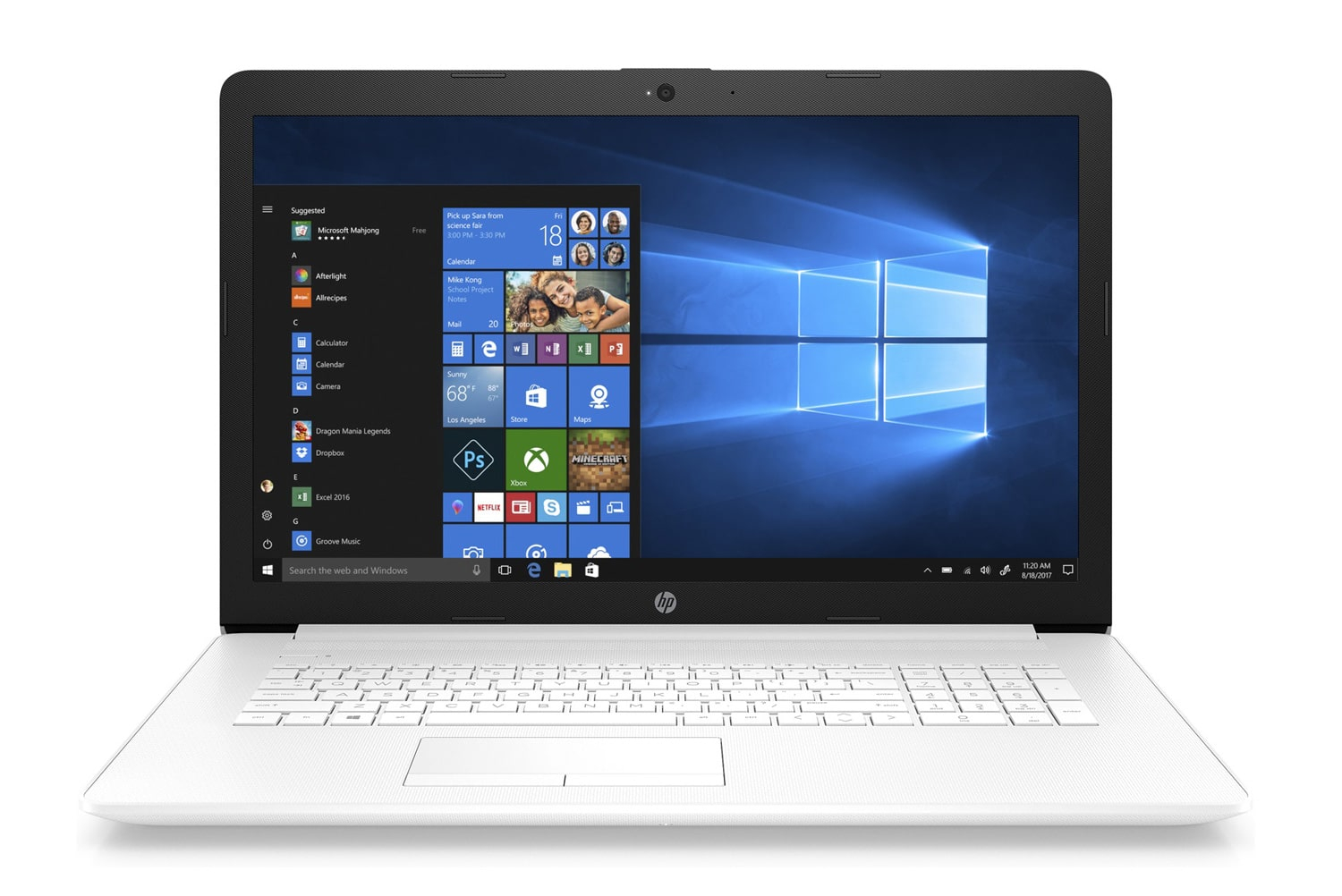 Ordinateurs Portables HP 17-Bs032Nf I3 4 Go Ram 256 Go SSD 17.3"