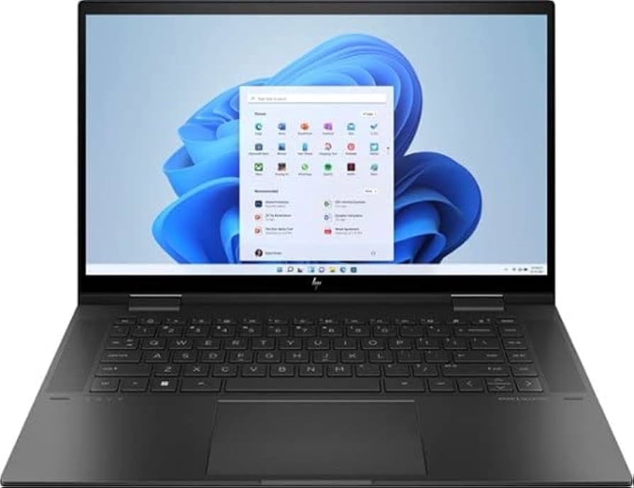 Ordinateurs Portables HP Envy X360 15-Eu0Xxx Amd Ryzen 7 16 Go Ram 1To SSD 15.4"